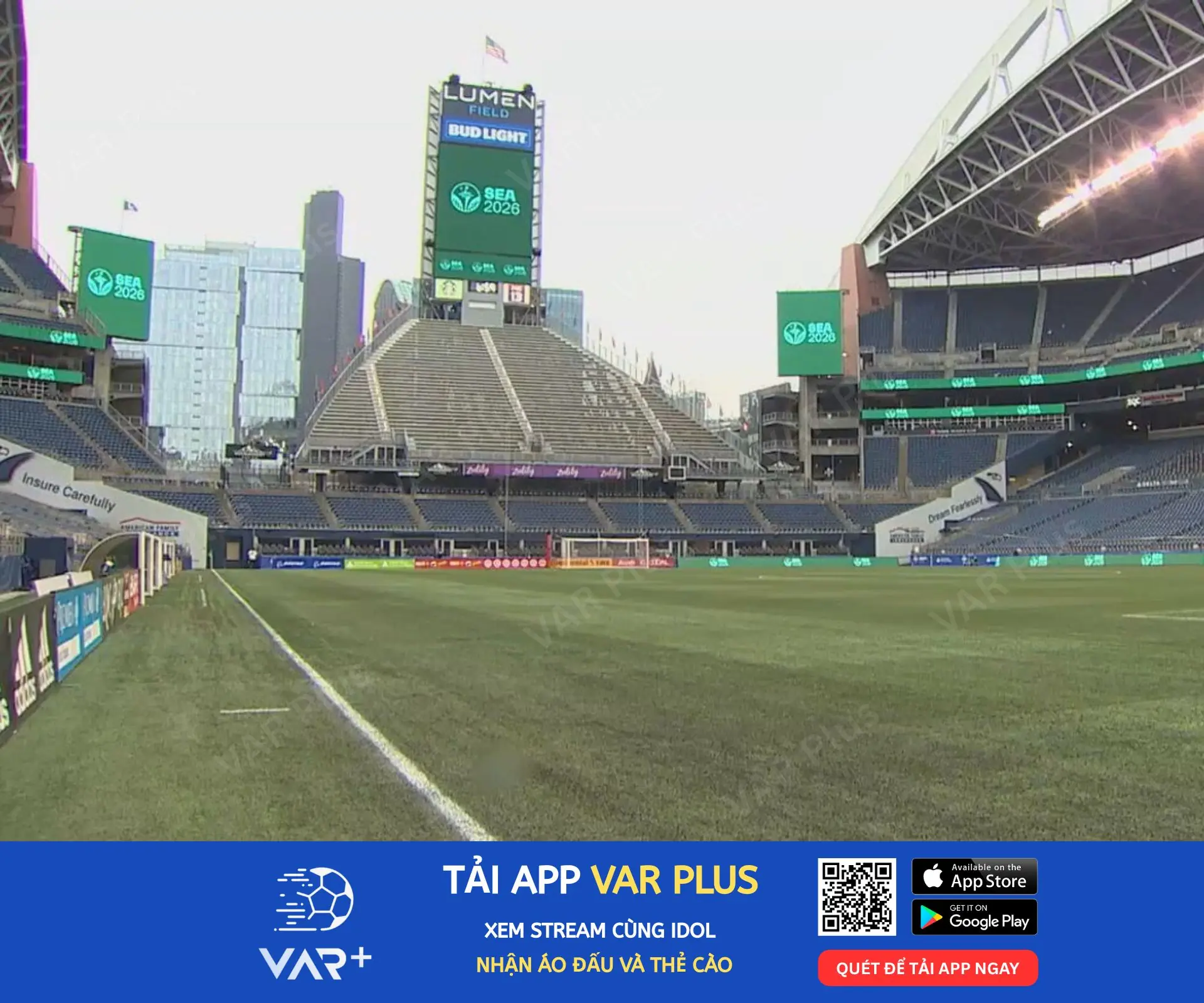 Thay đổi sang 100% mặt cỏ tự nhiên là một thách thức không nhỏ đối với sân Lumen Field