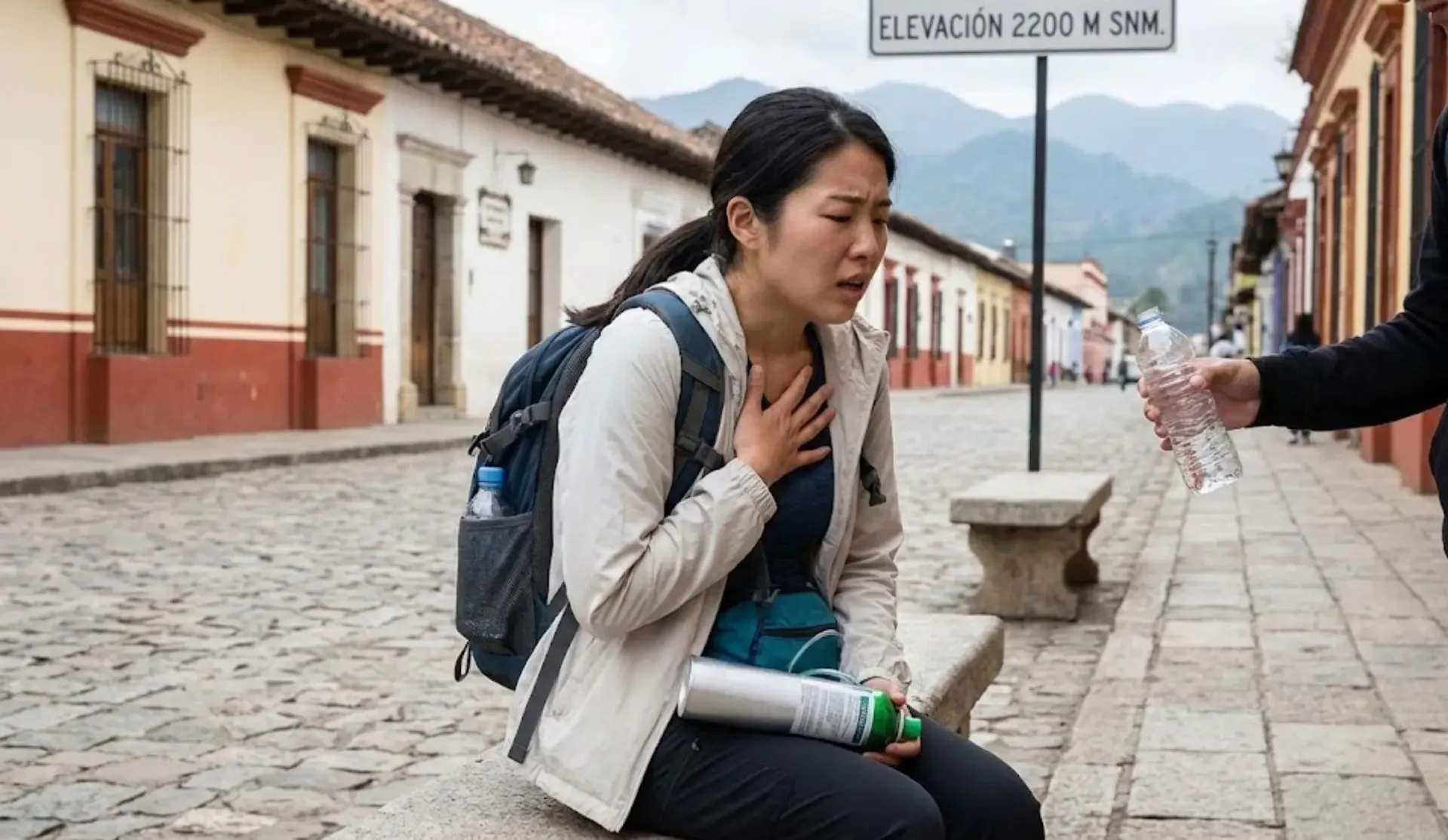 Tránh vận động mạnh, chênh lệch độ cao lớn sẽ khiến bạn thấy khó thở