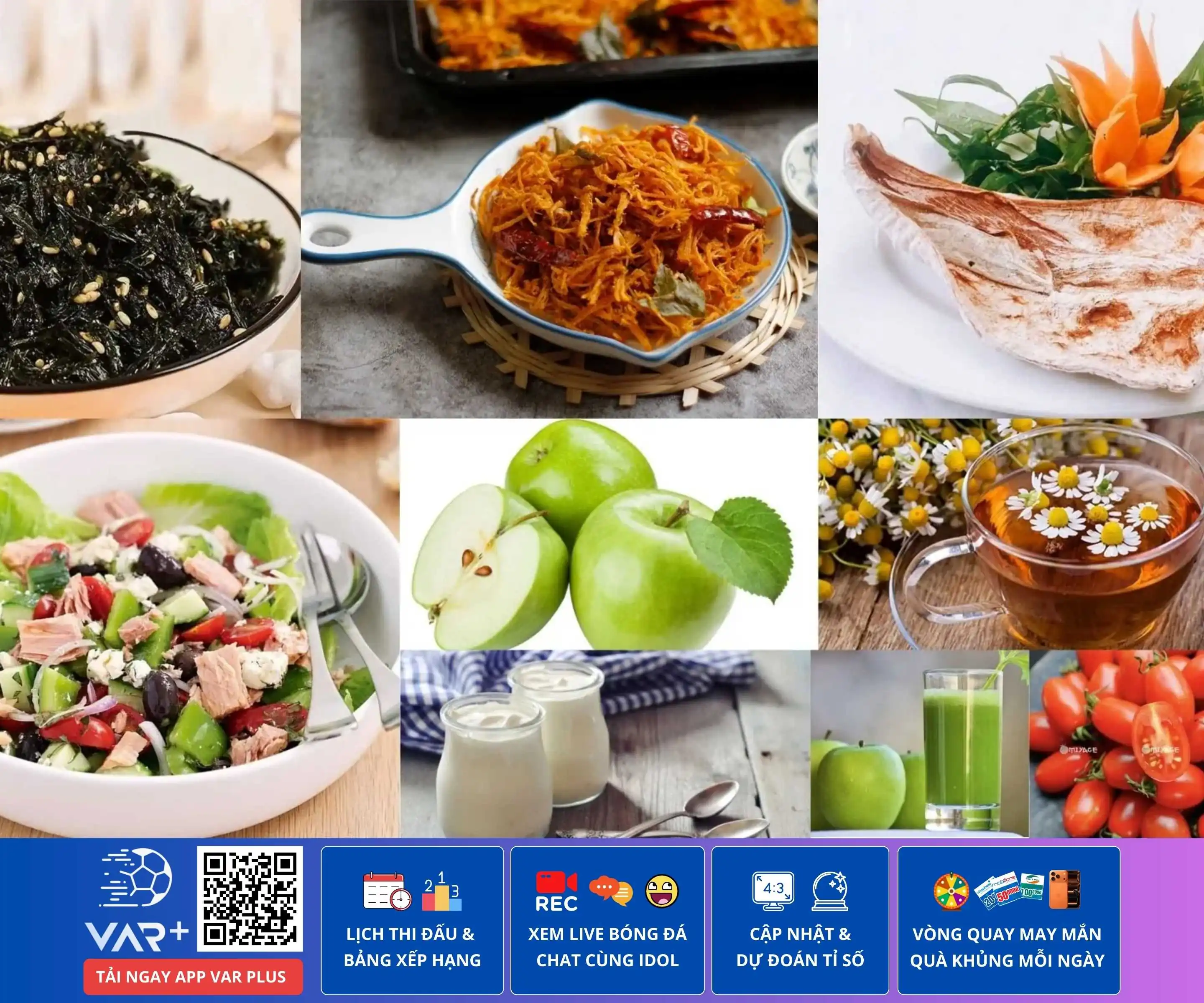 20 món ăn đêm xem World Cup không gây béo bụng hoặc nổi mụn