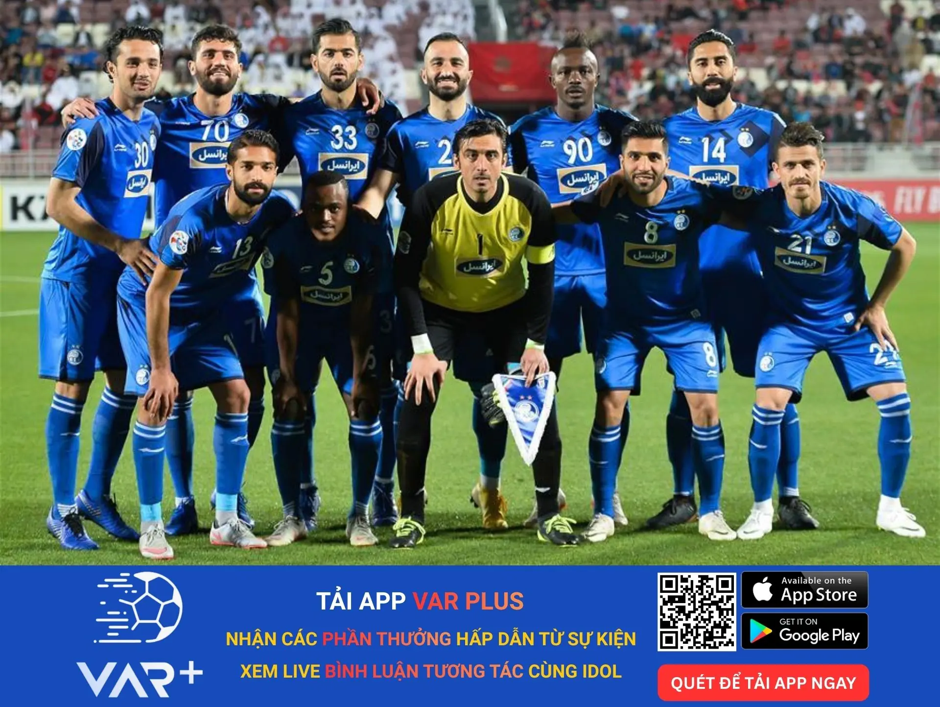 Câu lạc bộ bóng đá Esteghlal Tehran: Hành trình chinh phục đỉnh cao 1 câu lạc bộ bóng đá Esteghlal Tehran