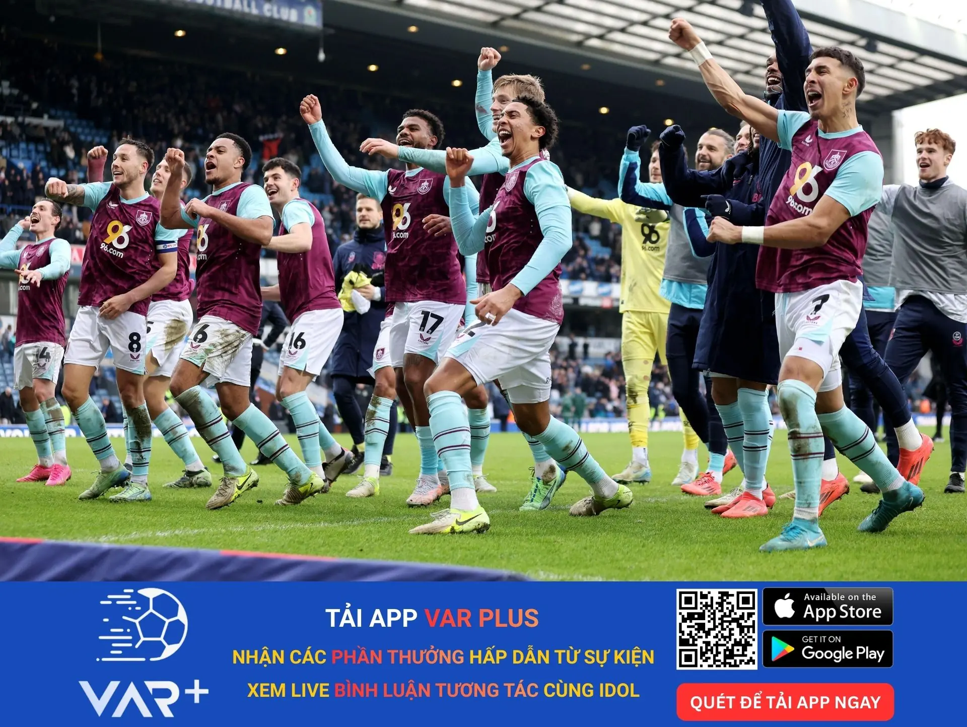 Câu lạc bộ bóng đá Burnley: Pháo đài Turf Moor, niềm tự hào của Lancashire