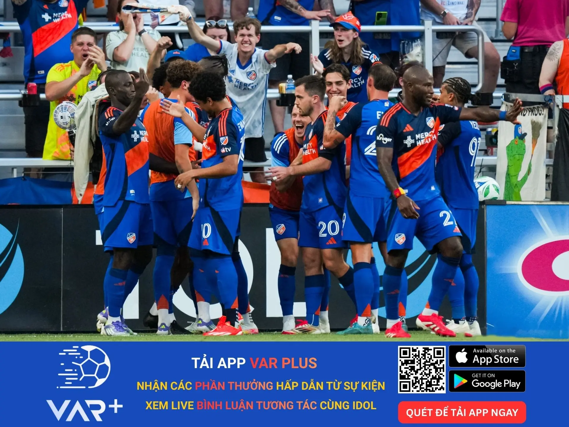 Câu lạc bộ bóng đá Cincinnati: Từ tân binh đến thế lực dòng sông Ohio 1 Câu lạc bộ bóng đá Cincinnati: Từ tân binh đến thế lực dòng sông Ohio