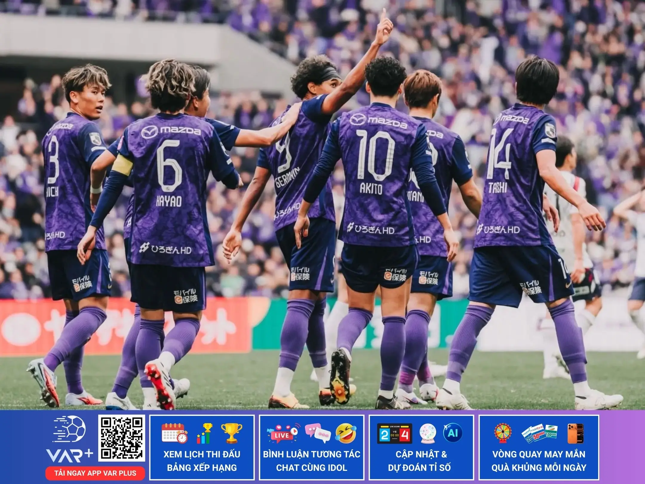 Câu lạc bộ bóng đá Sanfrecce Hiroshima: Huyền thoại "ba mũi tên" 1 câu lạc bộ bóng đá sanfrecce hiroshima