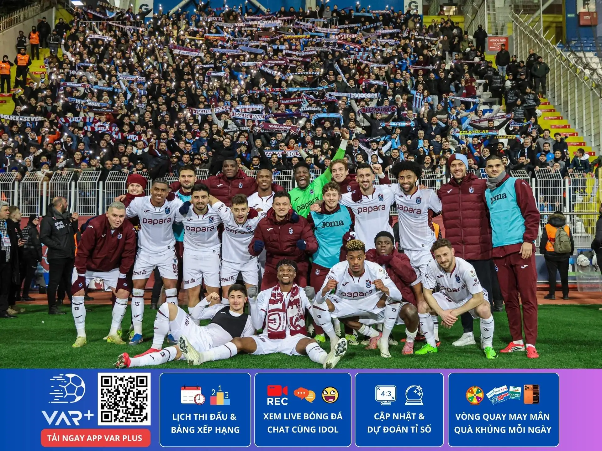 Câu lạc bộ bóng đá Trabzonspor: Cơn bão Biển Đen và cuộc nổi loạn vĩ đại