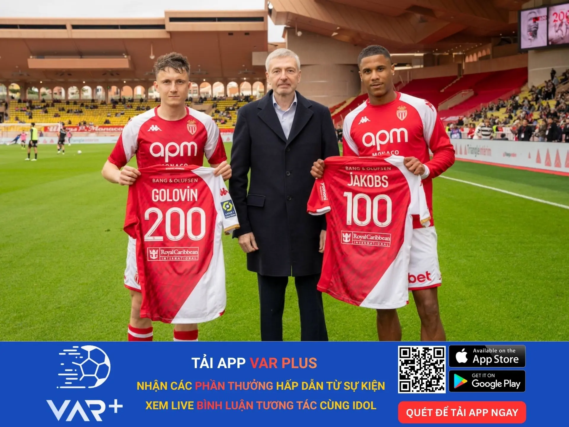 Ông Dmitry Rybolovlev - chủ tịch của câu lạc bộ AS Monaco