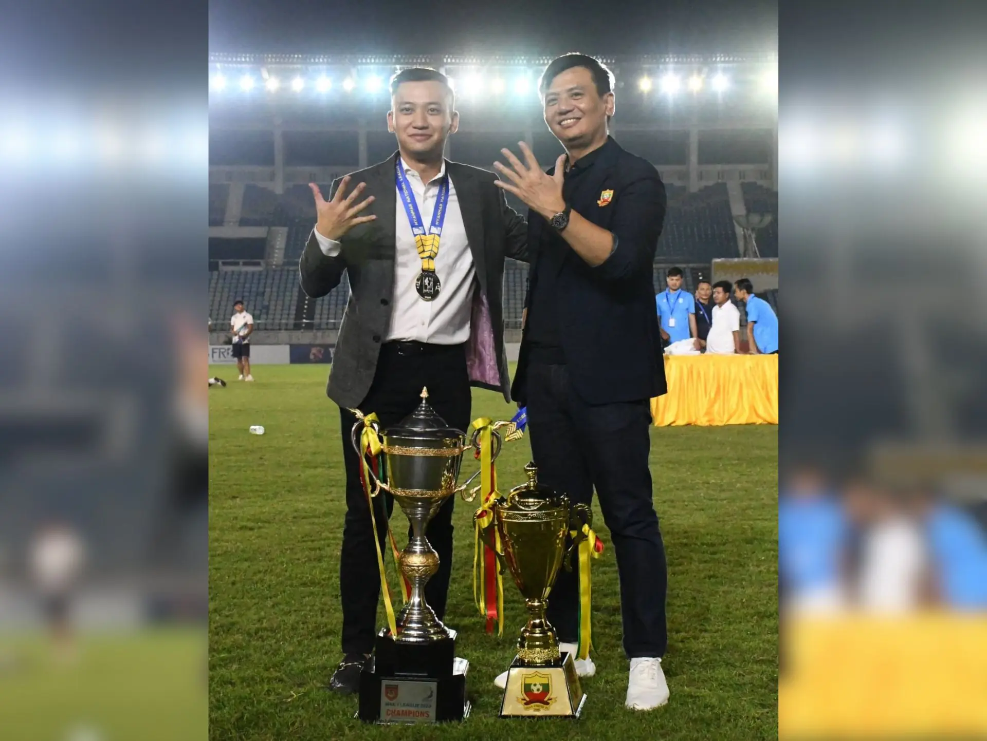 Câu lạc bộ bóng đá Shan United: sự thống trị của những chiến binh vùng cao nguyên 2 Chủ tịch câu lạc bộ Shan United: Ông Khun Naung Myint Wai