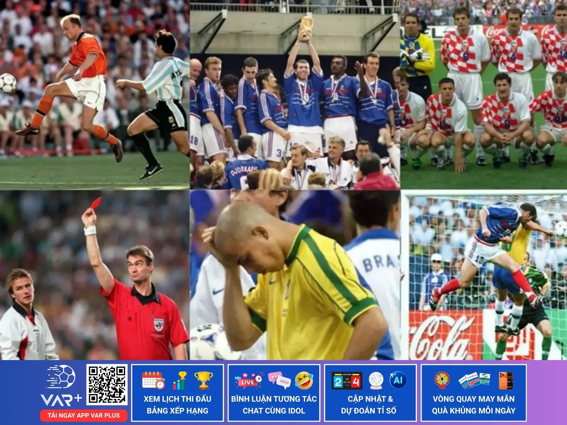 France 98 World Cup: Những bí ẩn, siêu phẩm và những sự thay đổi kinh điển của bóng đá