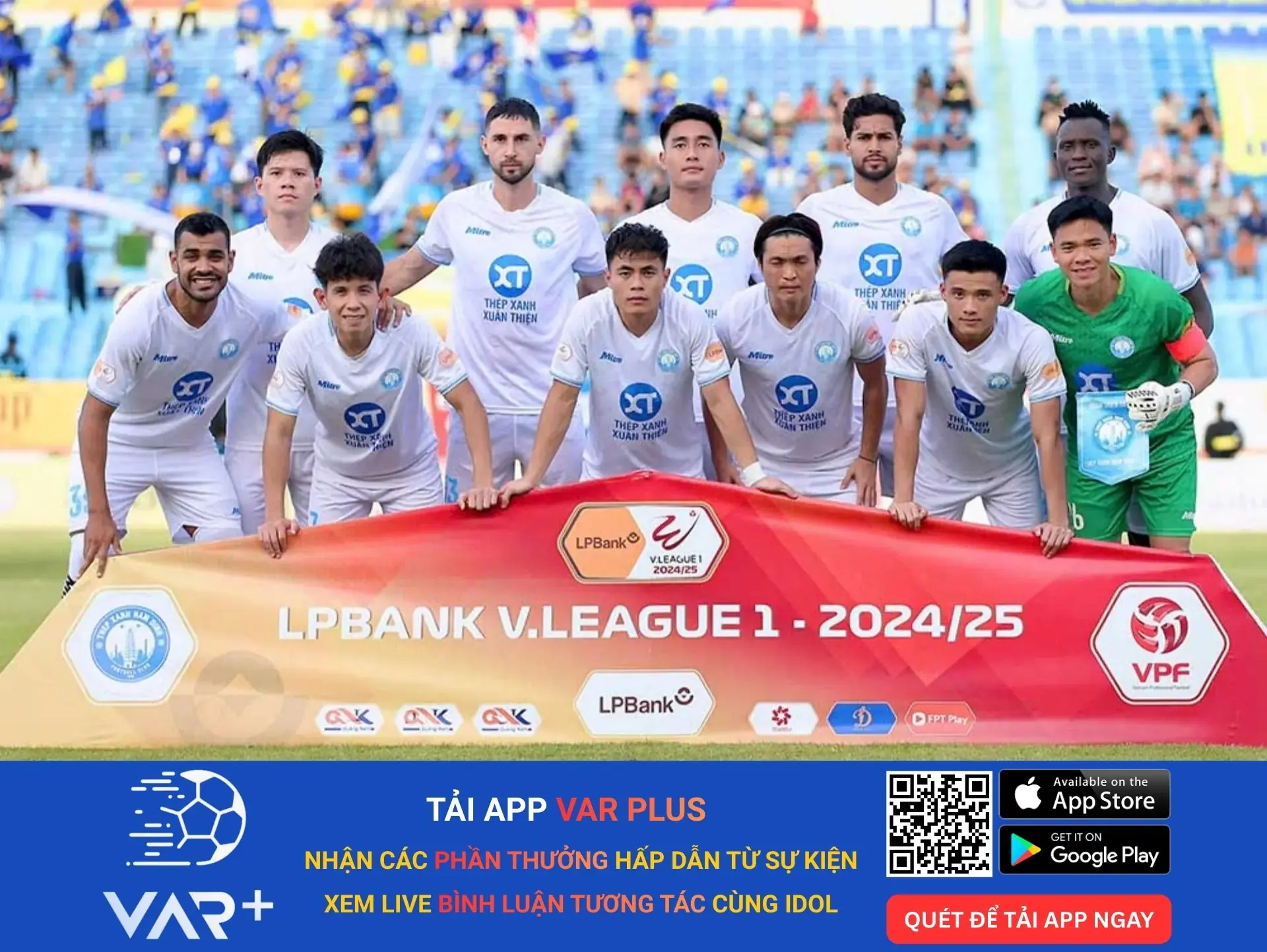 Câu lạc bộ bóng đá Thép Xanh Nam Định: Từ "con nhà nghèo" đến vị thế đế vương 1 Câu lạc bộ bóng đá Thép Xanh Nam Định: Từ "con nhà nghèo" đến vị thế đế vương