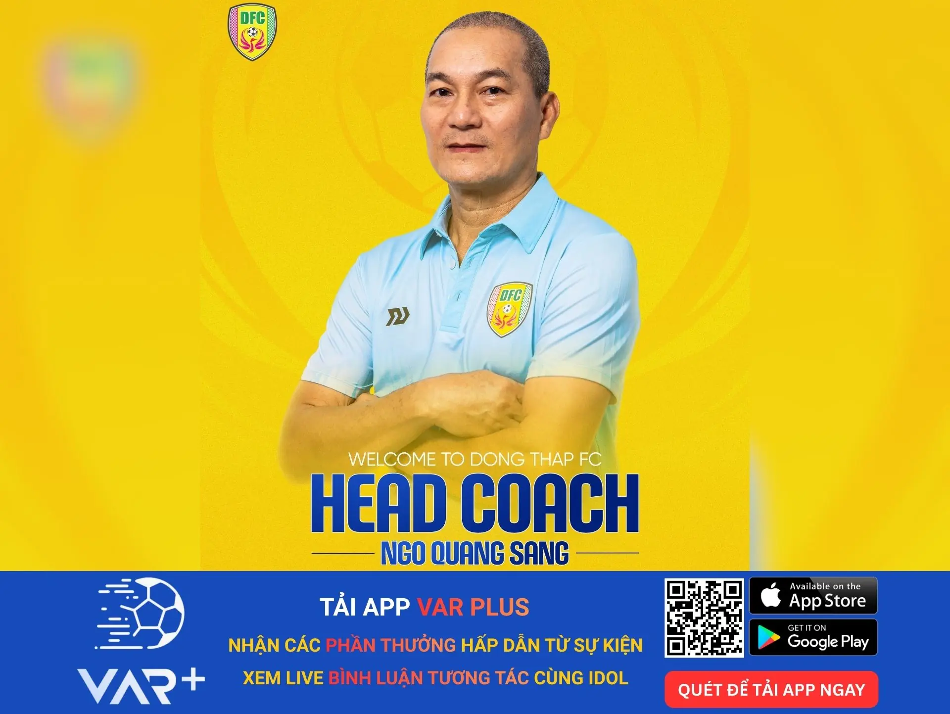 Huấn luyện viên trưởng Ngô Quang Sang