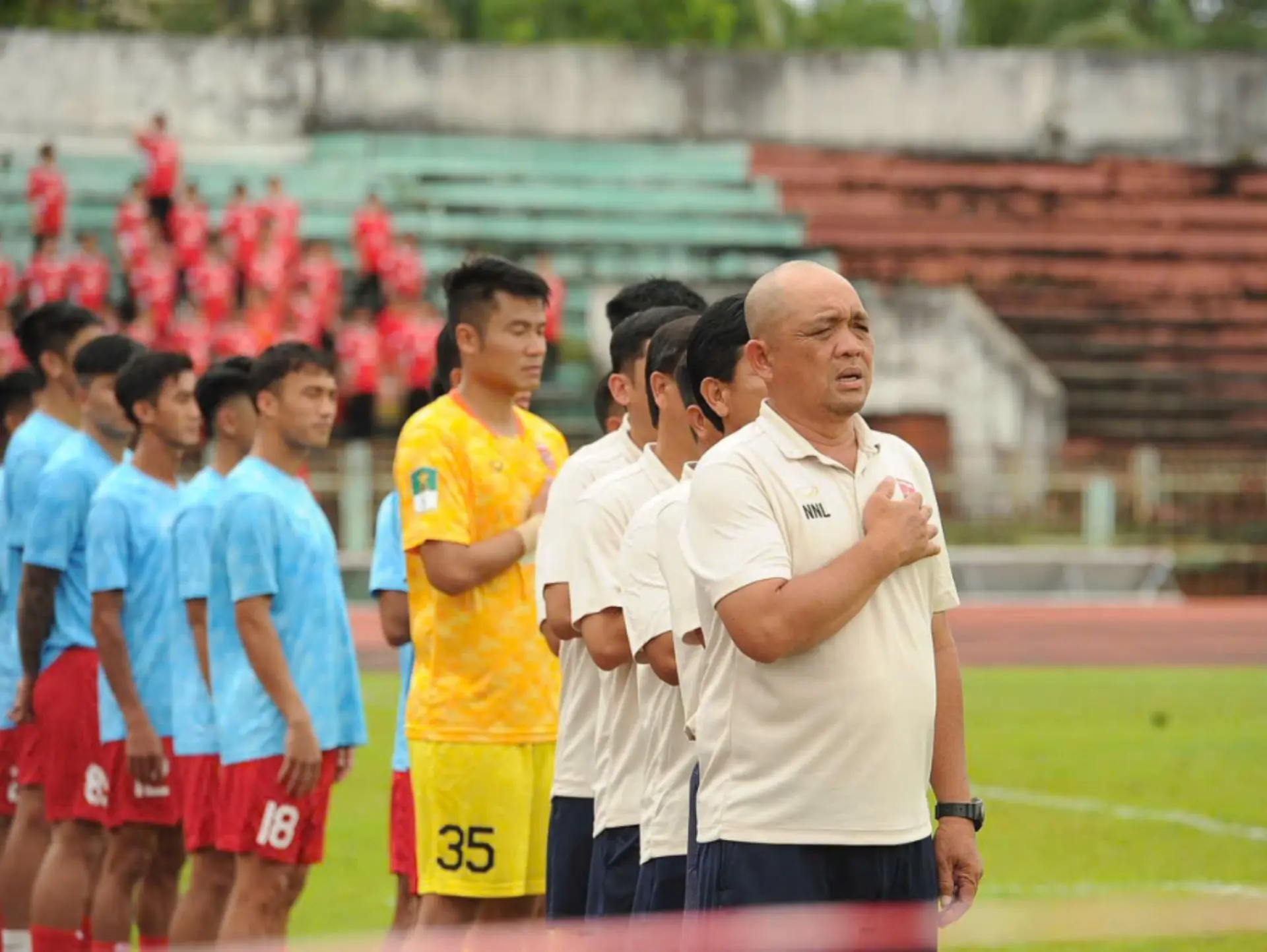 Huấn luyện viên hiện tại của câu lạc bộ bóng đá Long An là ông Nguyễn Ngọc Linh

