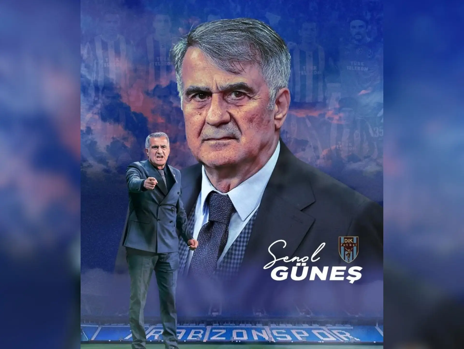 Câu lạc bộ bóng đá Trabzonspor: Cơn bão Biển Đen và cuộc nổi loạn vĩ đại 3 Huấn luyện viên hiện tại của câu lạc bộ Trabzonspor - ông Šenol Güneş