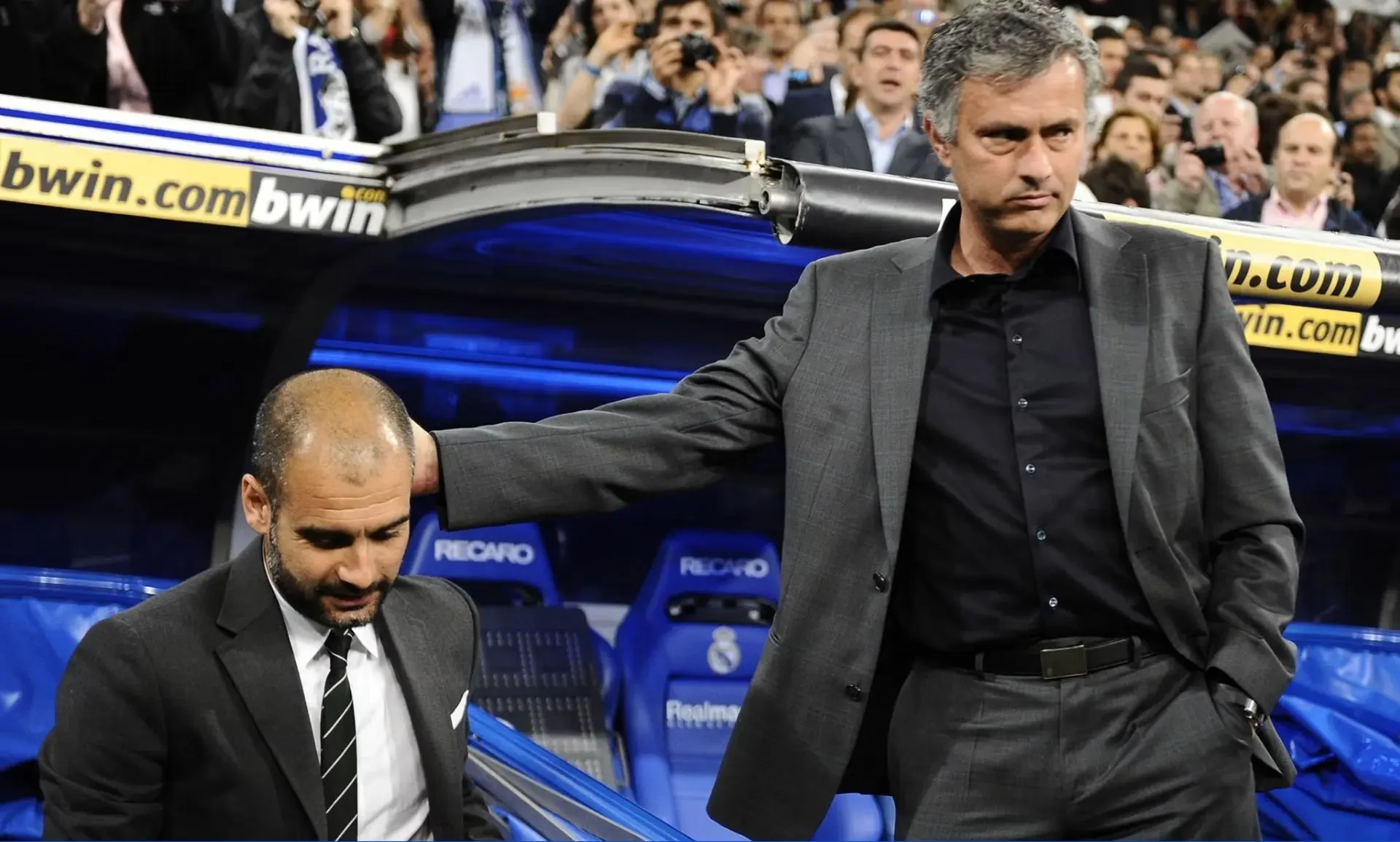 Pep Guardiola vs Jose Mourinho