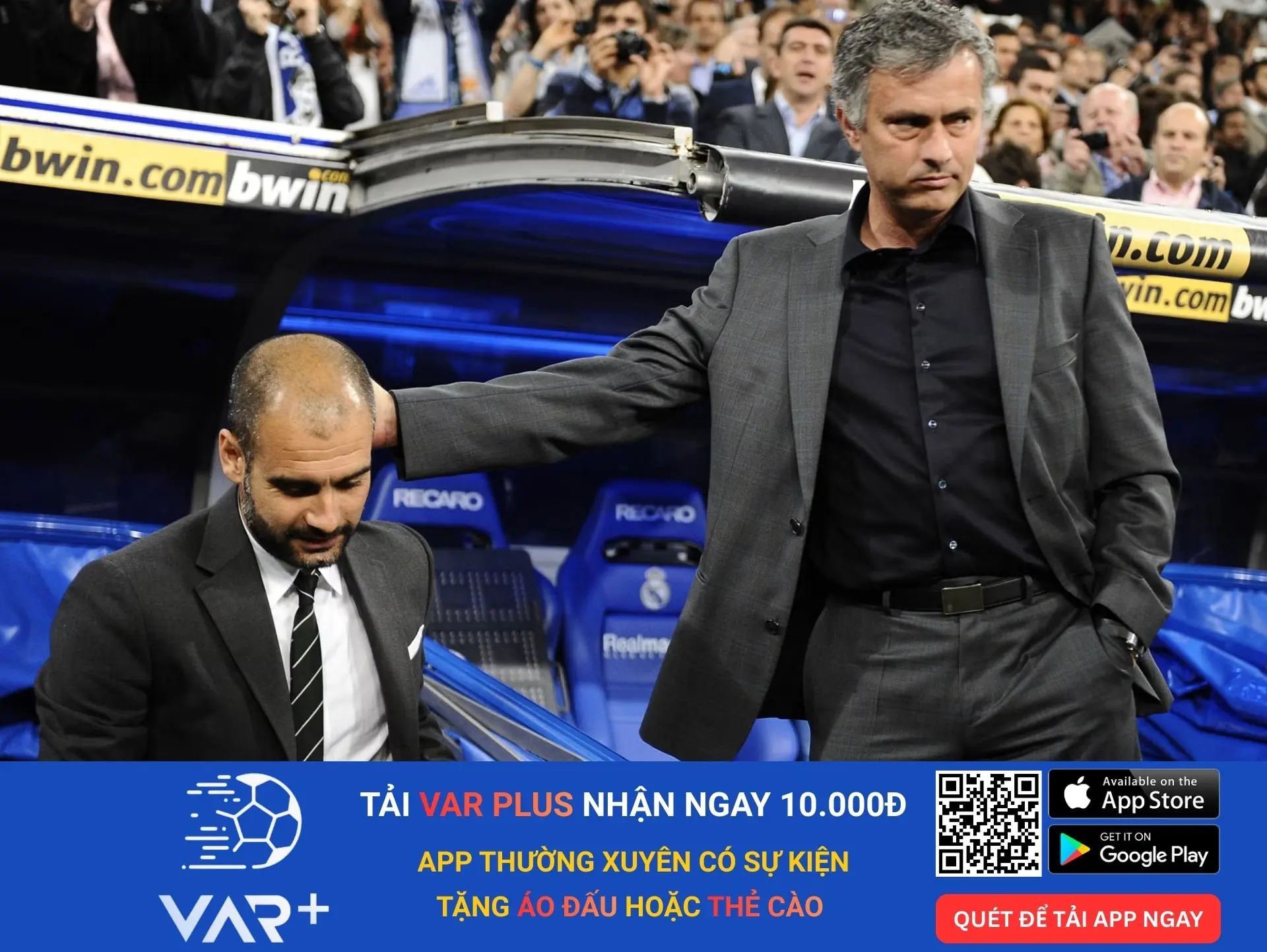 Pep Guardiola vs Jose Mourinho