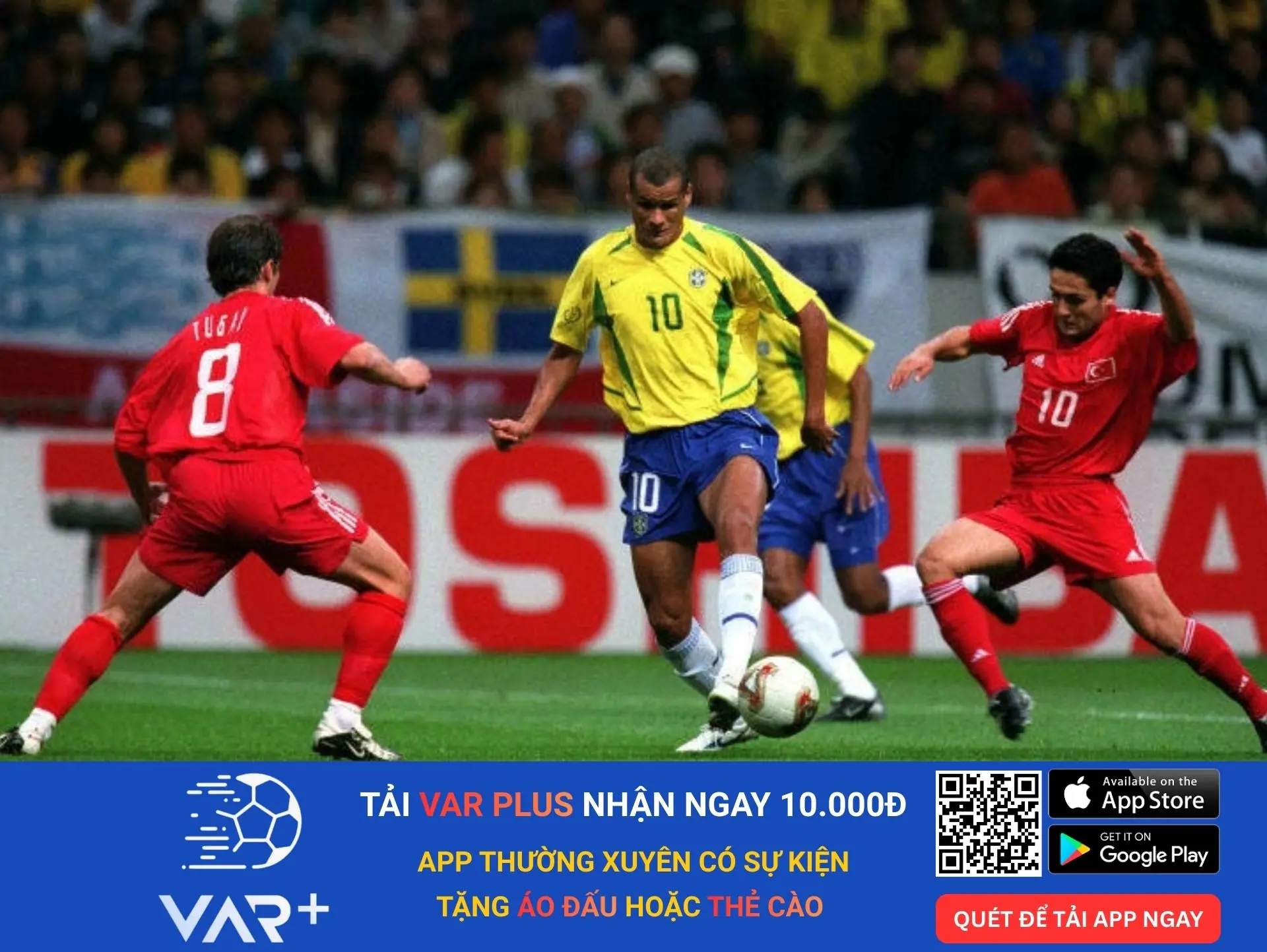 World Cup 2002: Rivaldo và cú ăn vạ thế kỷ - khi thiên tài hóa thân thành "kịch sĩ" 1 Rivaldo và cú ăn vạ tại World Cup 2002
