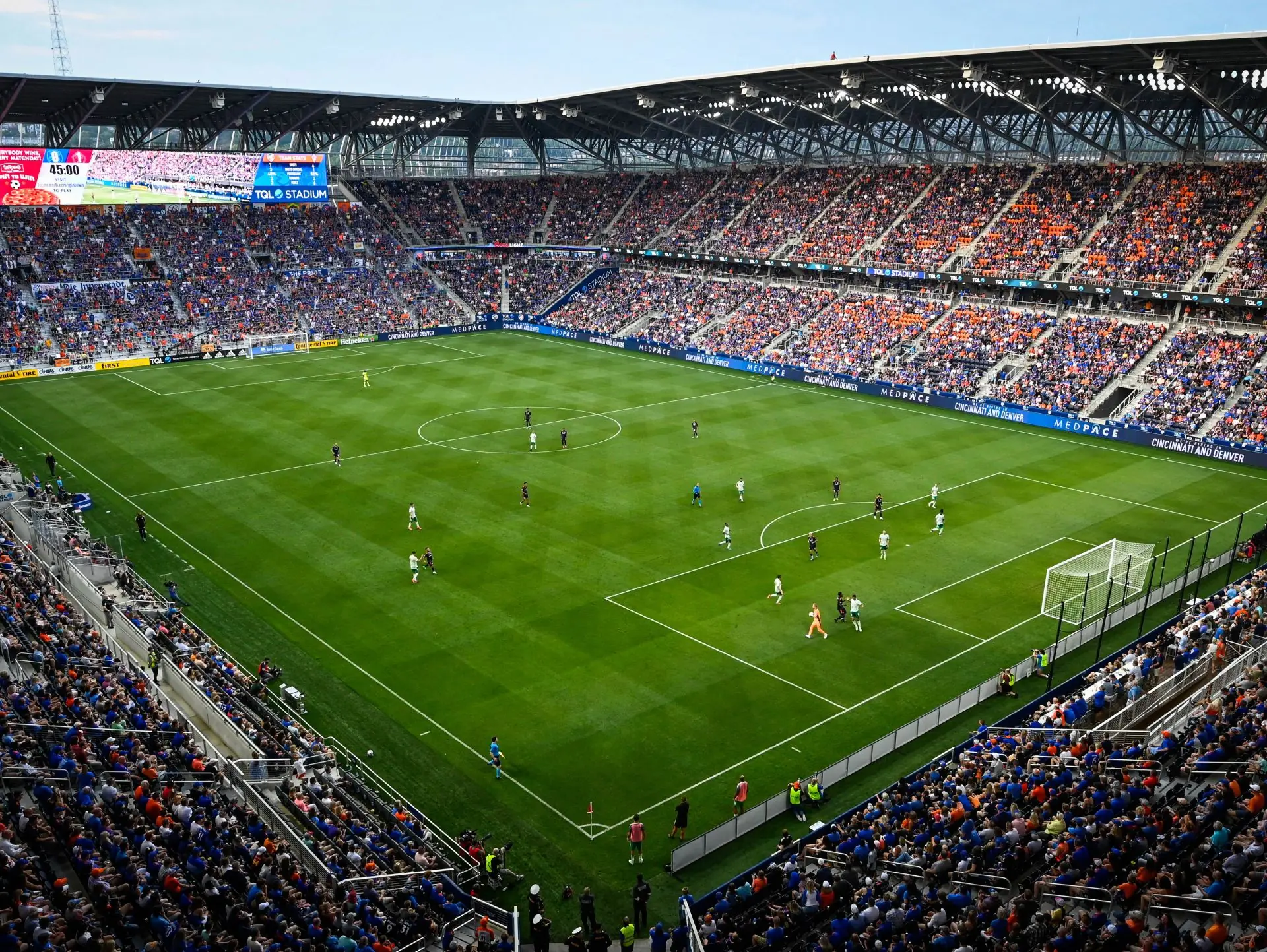 Câu lạc bộ bóng đá Cincinnati: Từ tân binh đến thế lực dòng sông Ohio 4 Sân nhà của câu lạc bộ bóng đá Cincinnati là sân vận động TQL