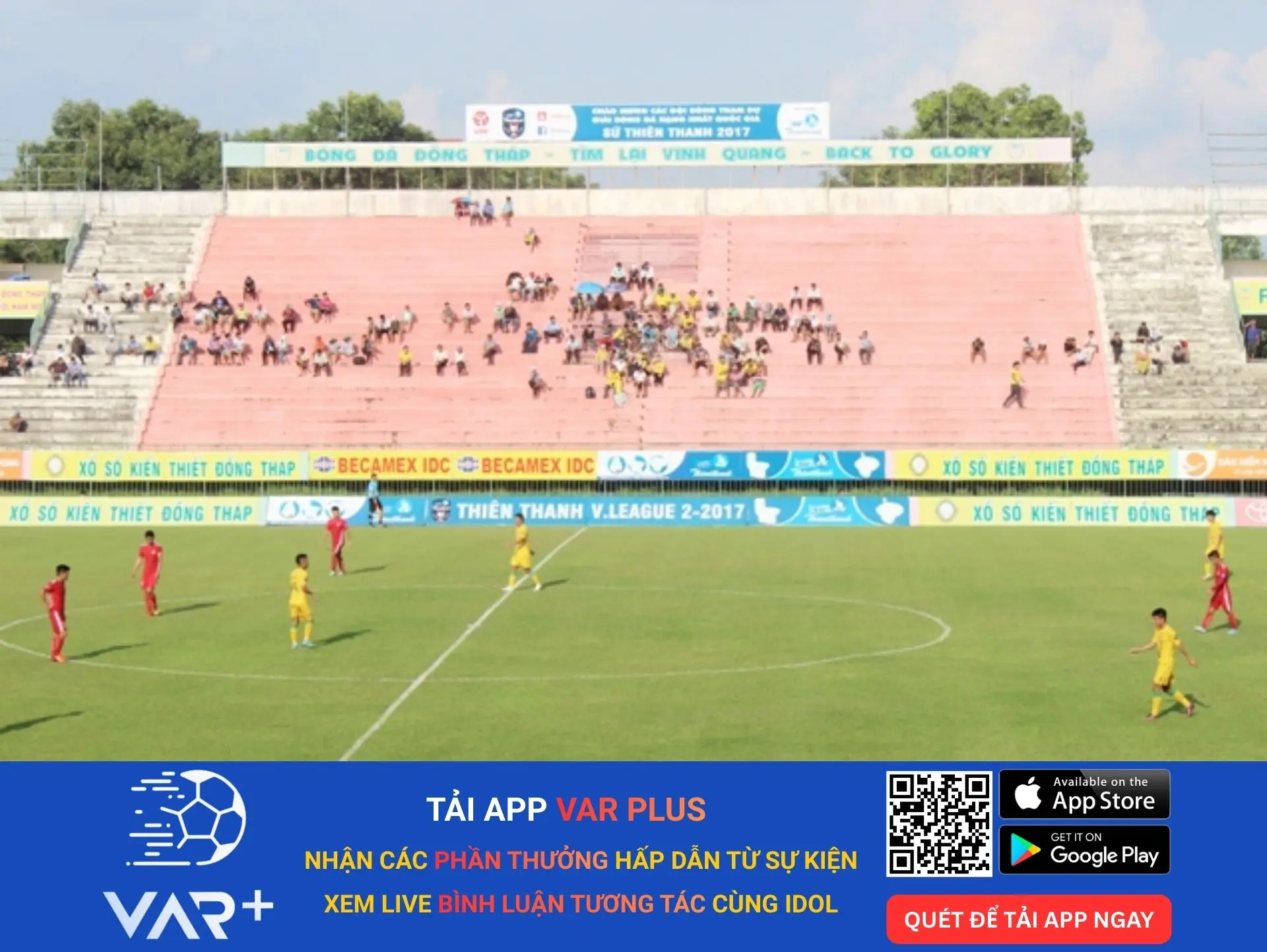 Sân nhà của câu lạc bộ Đồng Tháp là sân vận động Cao Lãnh