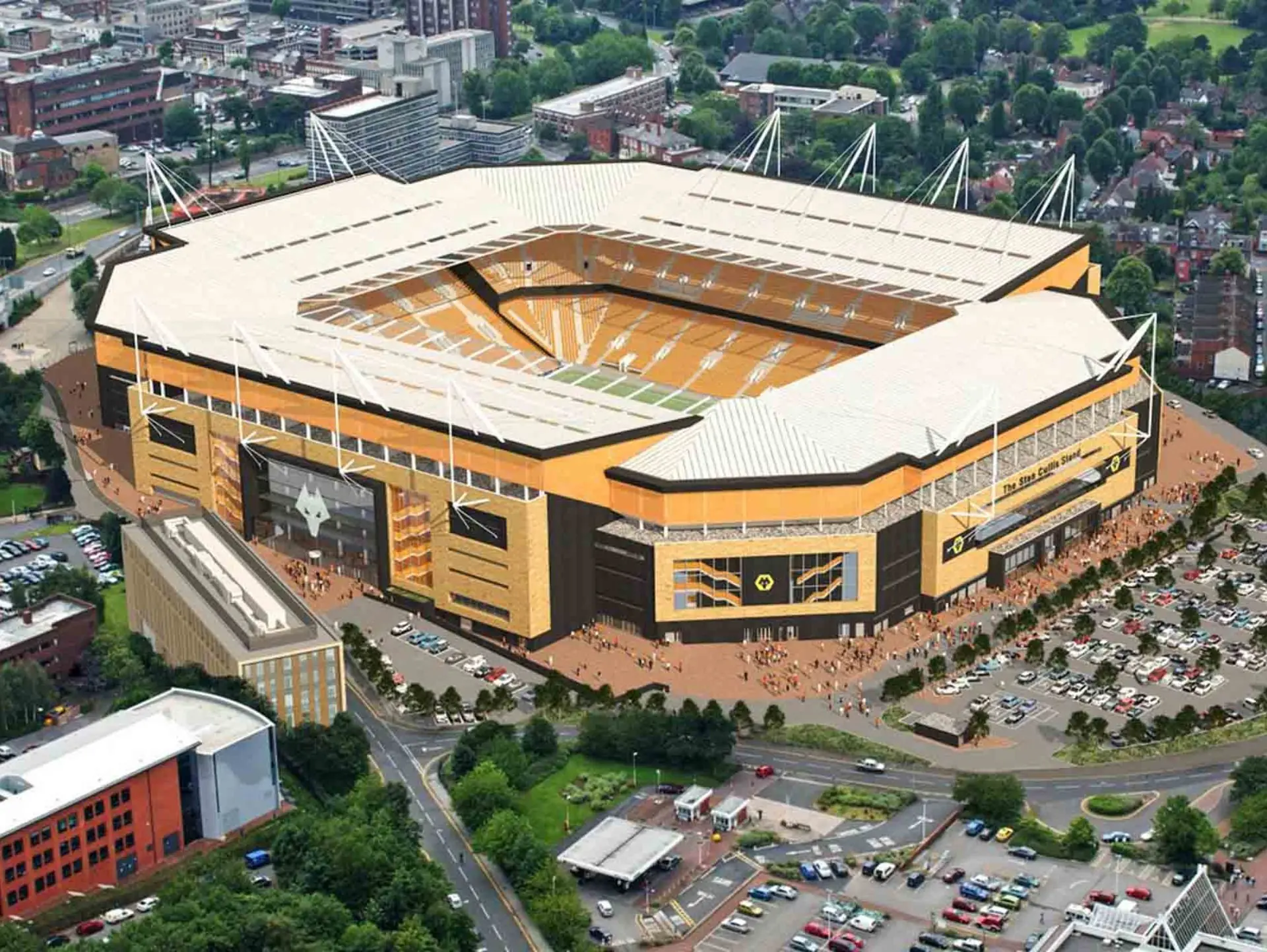 Câu lạc bộ bóng đá Wolverhampton Wanderers: Bầy sói Old Gold của vùng West Midlands 4 Sân nhà của câu lạc bộ bóng đá Wolverhampton Wanderers là Molineux Stadium
