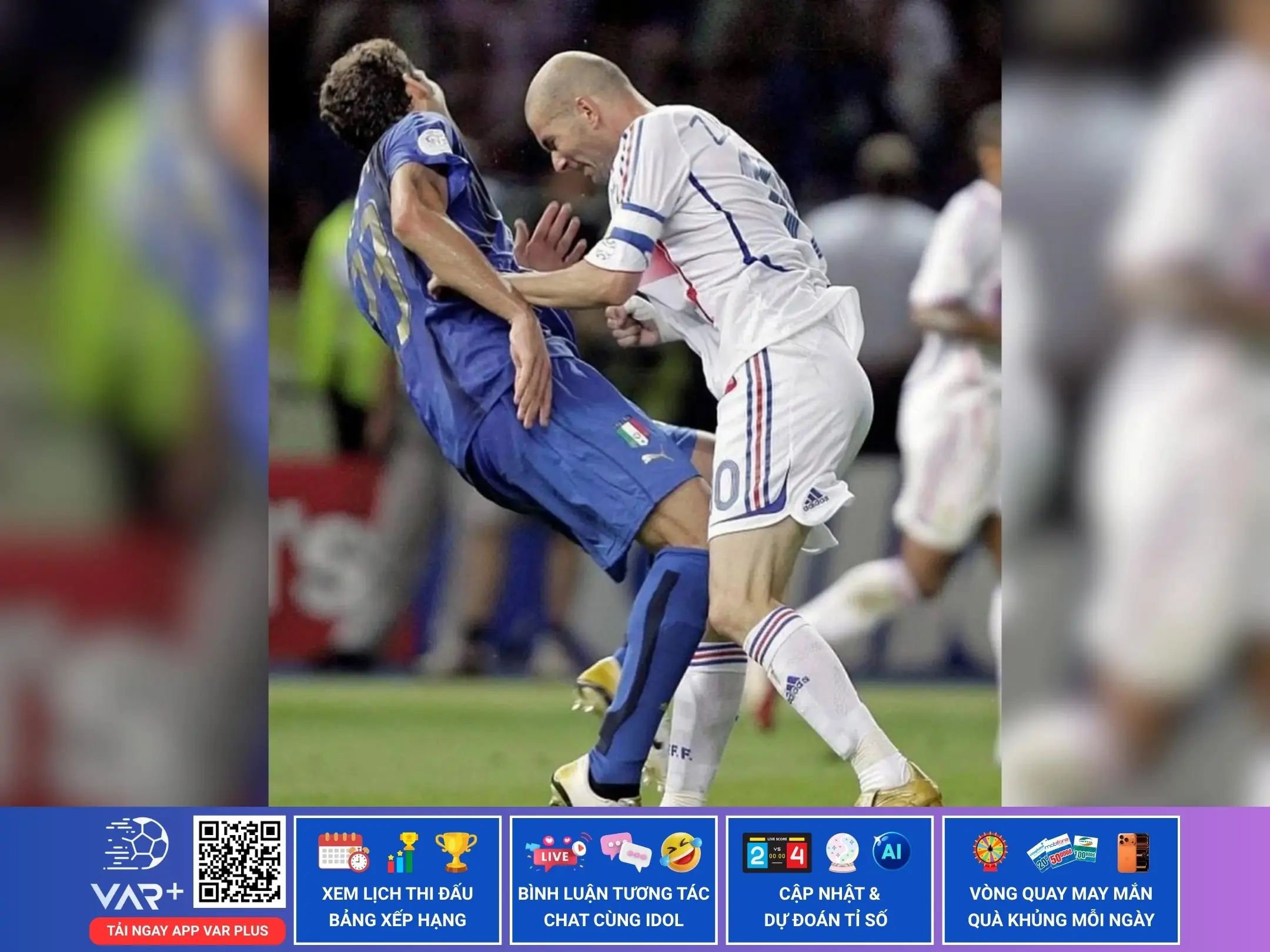 Sự thật cú húc đầu của Zidane tại World Cup 2006: Bi kịch của thiên tài và gã đồ tể 1 Sự thật cú húc đầu của Zidane tại chung kết World Cup 2006