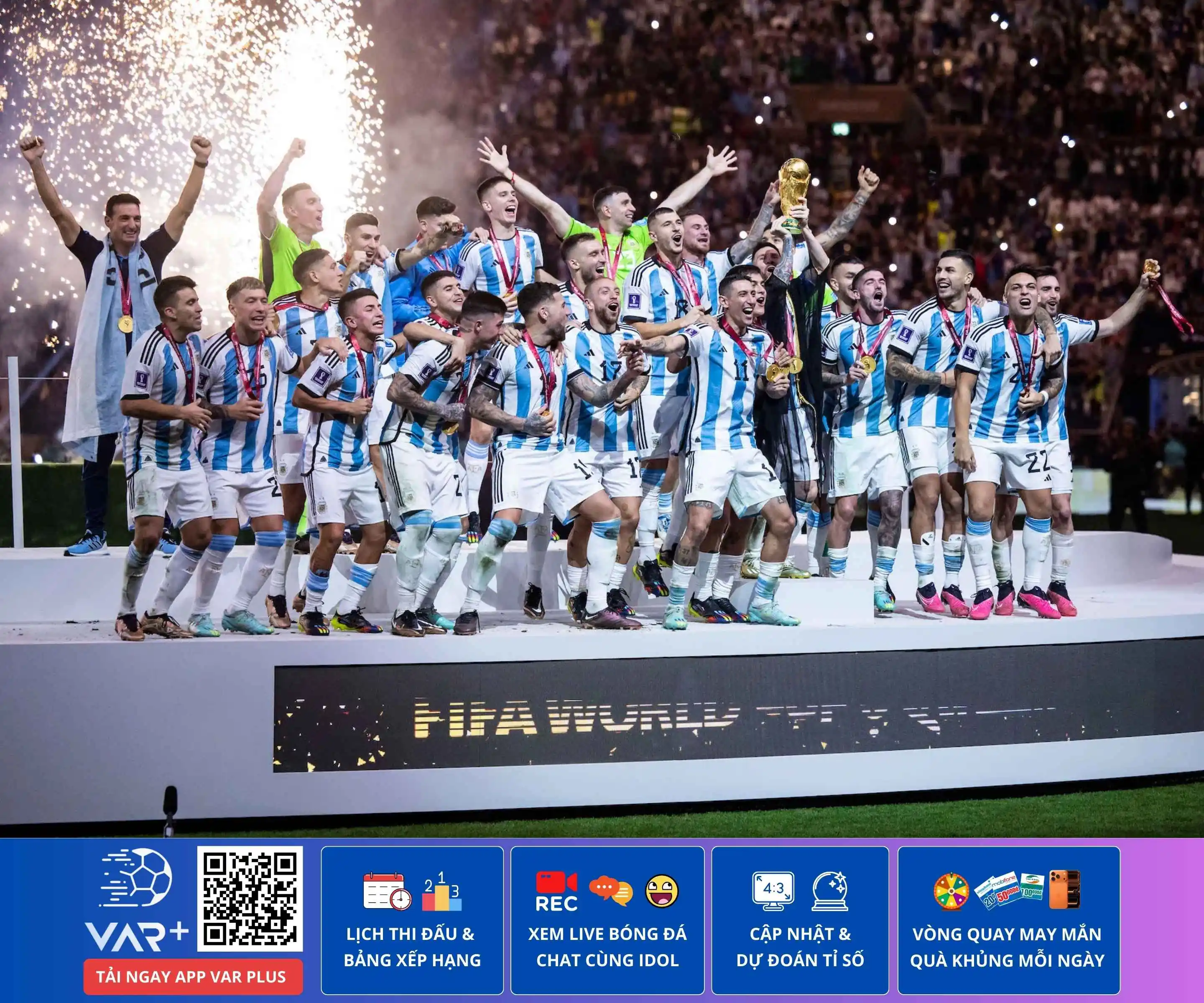 Thứ hạng của đội tuyển bóng đá quốc gia Argentina: nhà vua bị soán ngôi