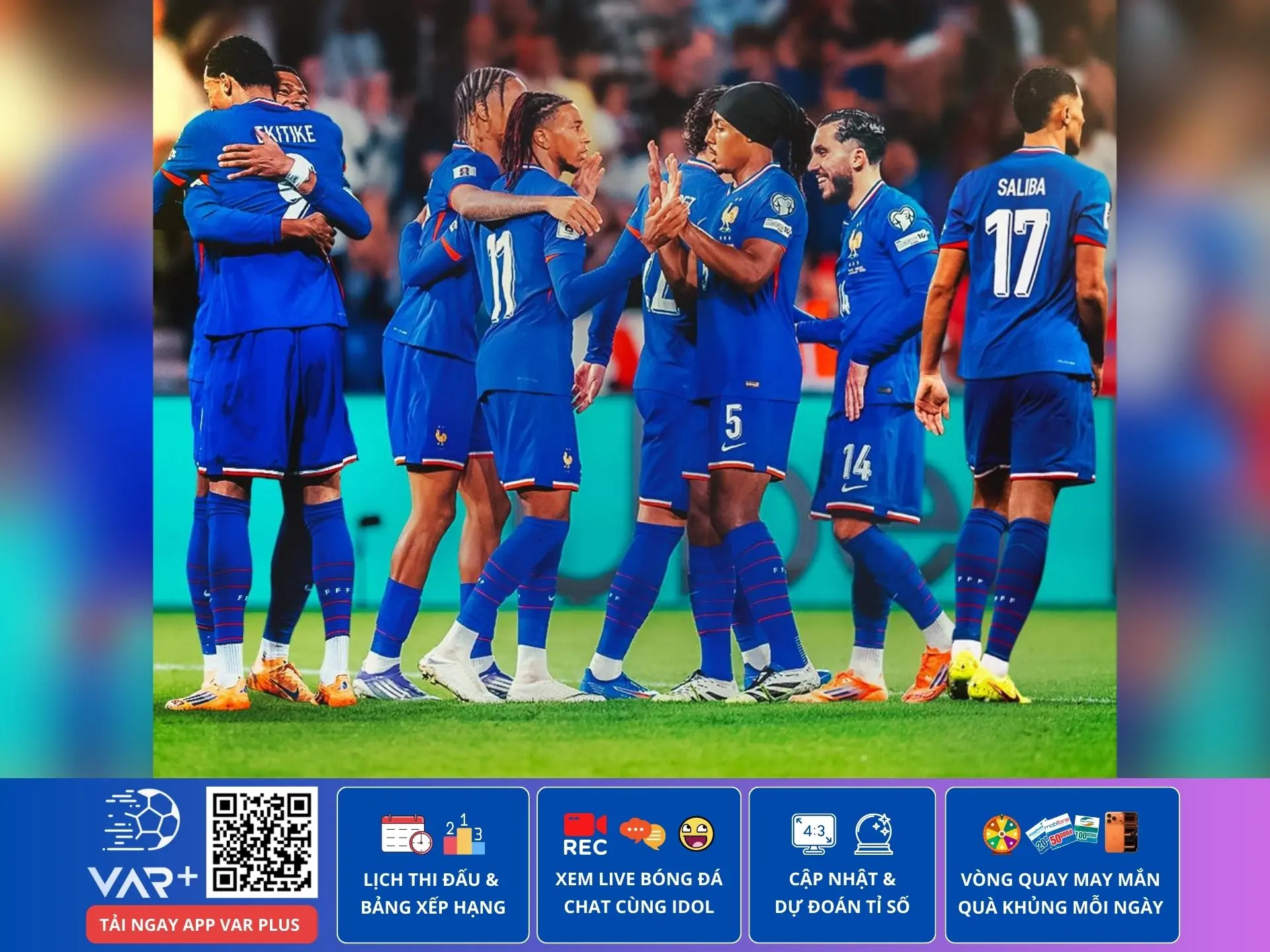 thứ hạng của đội tuyển bóng đá quốc gia pháp