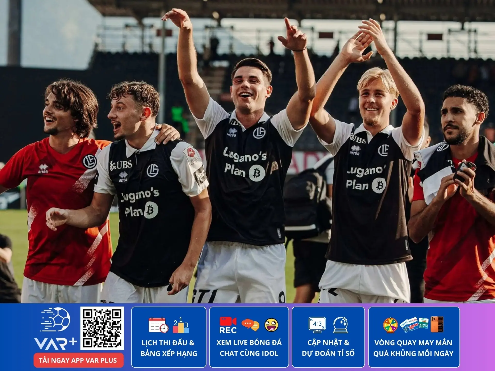 Câu lạc bộ bóng đá Lugano, đội bóng Thụy Sĩ tham vọng vươn tầm châu lục