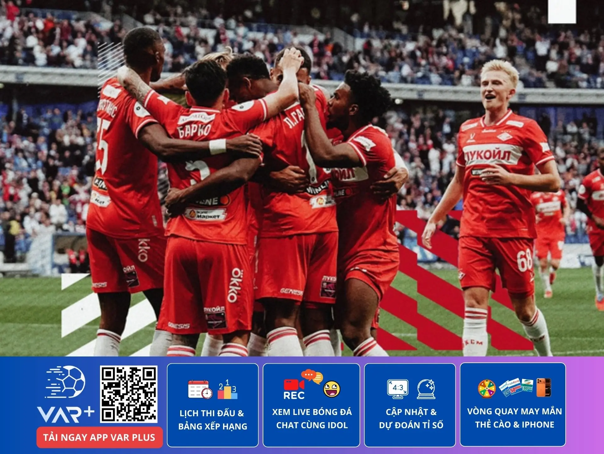 Câu lạc bộ bóng đá Spartak Moskva: Huyền thoại của bóng đá Nga