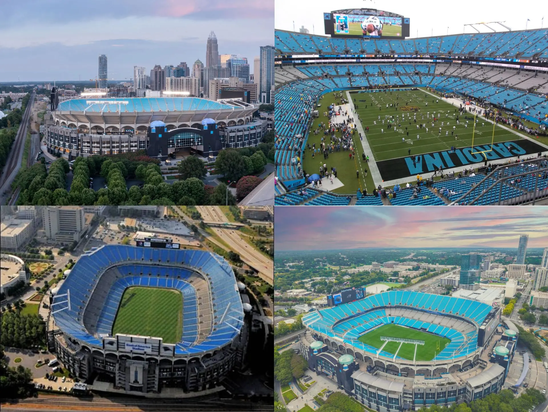 Sân nhà của câu lạc bộ bóng đá Charlotte là sân vận động Bank of America
