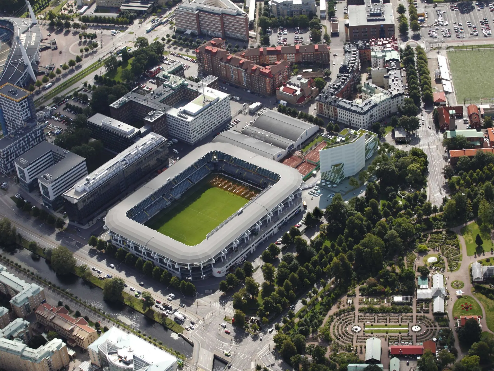 Sân nhà của câu lạc bộ bóng đá Gais là sân Gamla Ullevi
