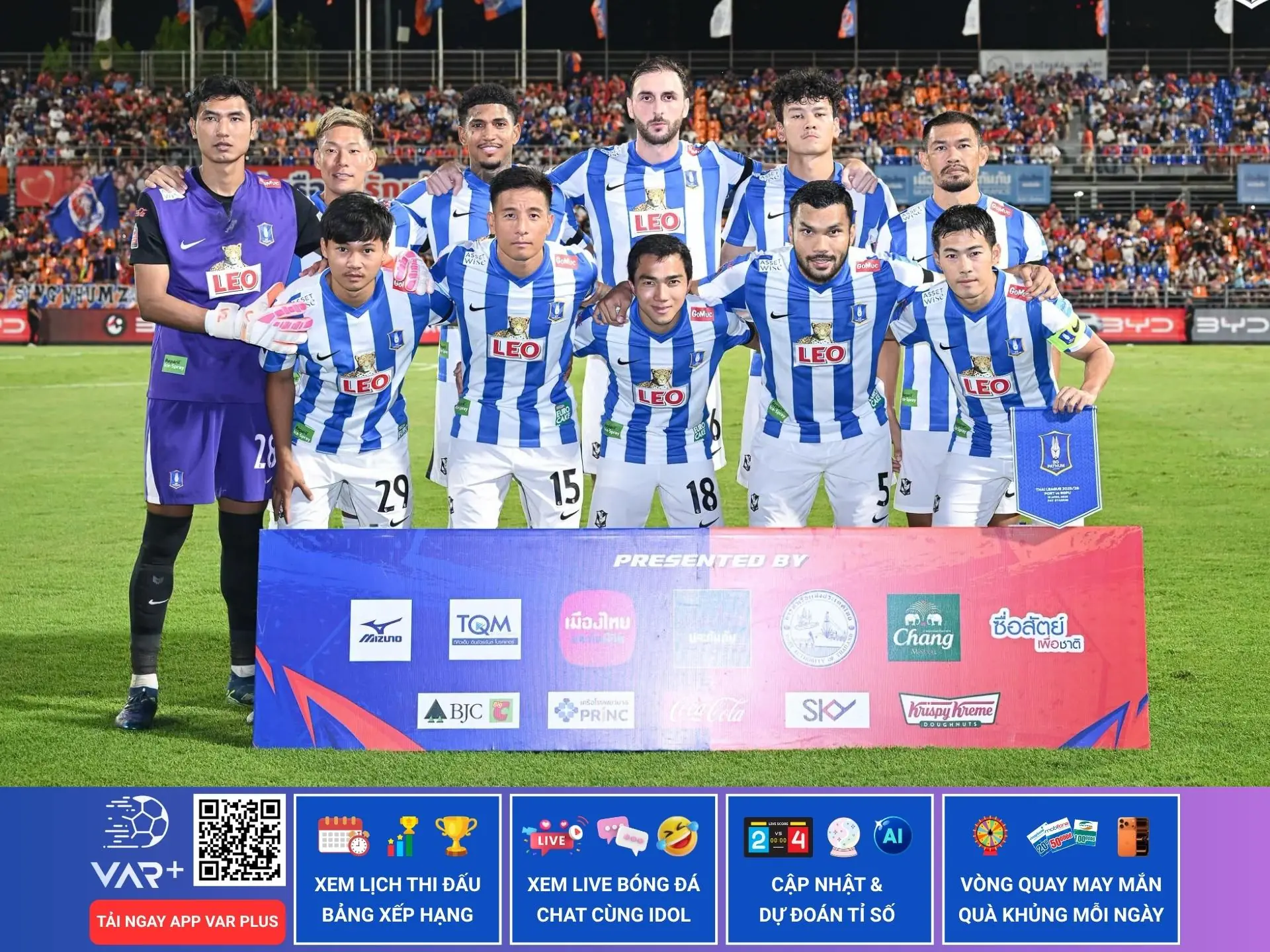 Câu lạc bộ bóng đá BG Pathum United, những "chú Thỏ" mang khát vọng lớn