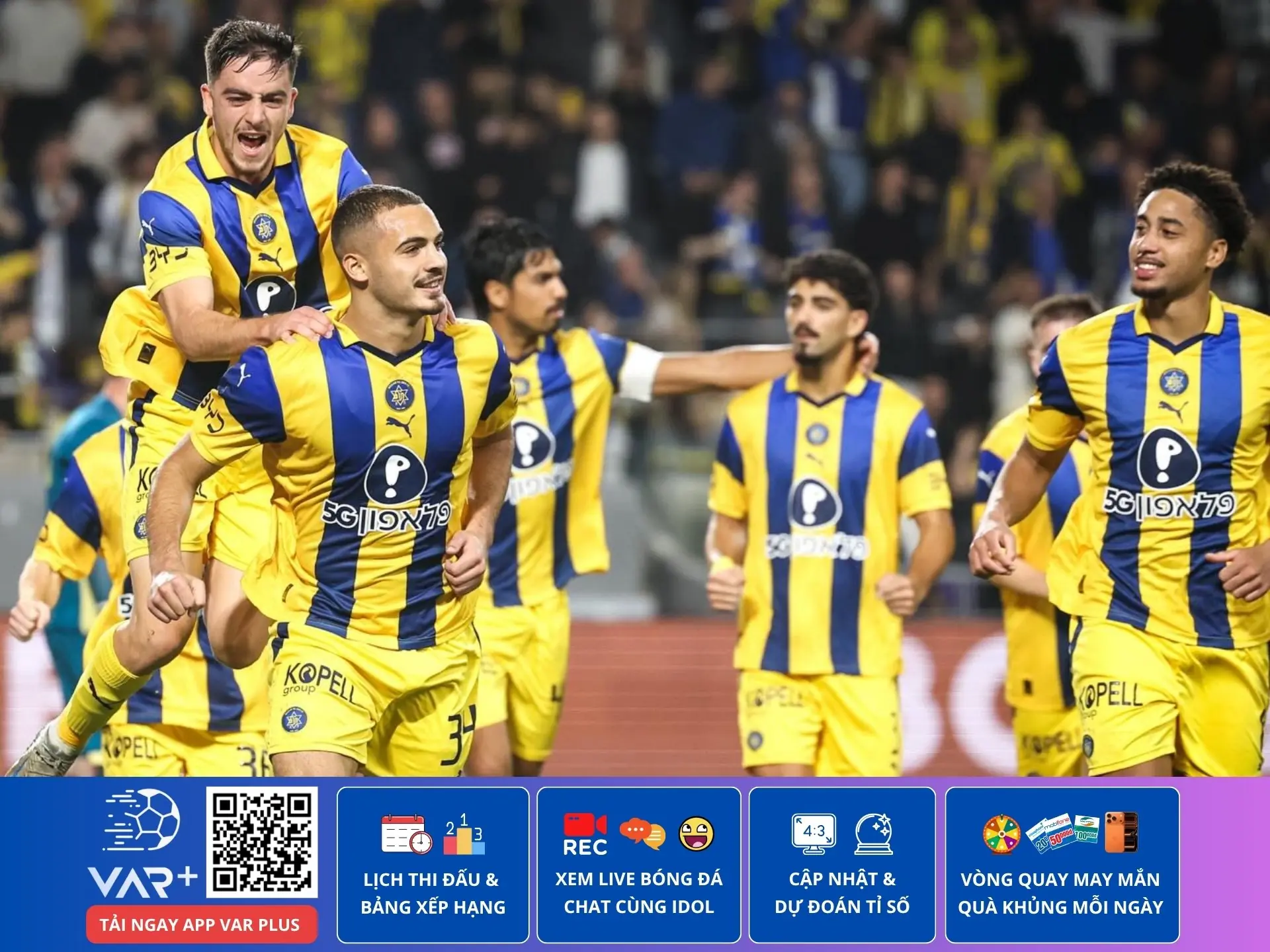 Câu lạc bộ bóng đá Maccabi Tel Aviv, sự thống trị và khát khao chiến thắng mãnh liệt 1 Câu lạc bộ bóng đá Maccabi Tel Aviv, sự thống trị và khát khao chiến thắng mãnh liệt
