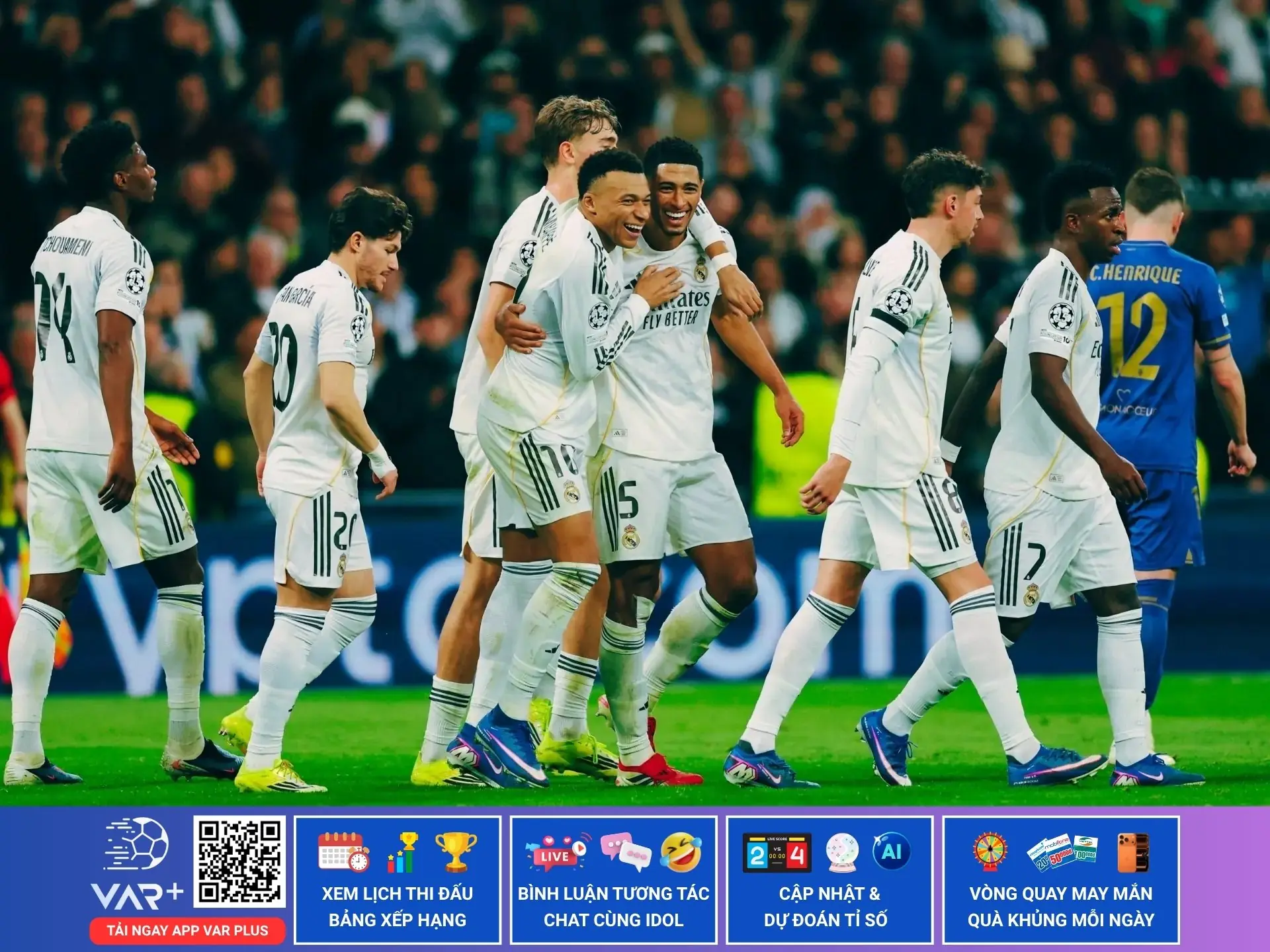 Câu lạc bộ bóng đá Real Madrid: Hào quang trắng và khát vọng vĩnh cửu