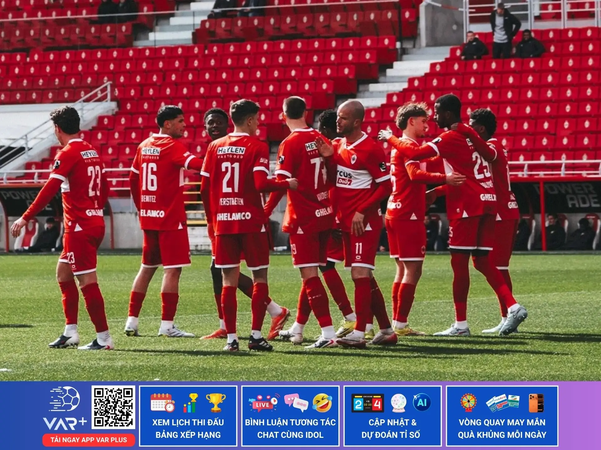 Câu lạc bộ bóng đá Royal Antwerp, đội bóng tiên phong của xứ sở Socola 1 Câu lạc bộ bóng đá Royal Antwerp, đội bóng tiên phong của xứ sở Socola