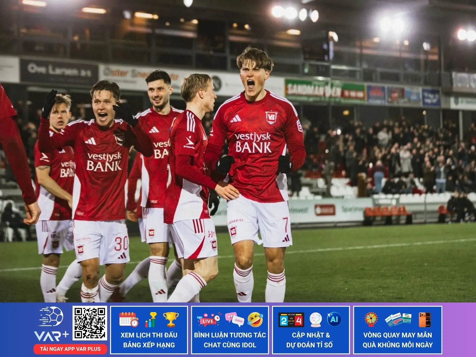 Câu lạc bộ bóng đá Vejle Boldklub, sắc đỏ De Røde đam mê và nhiệt huyết