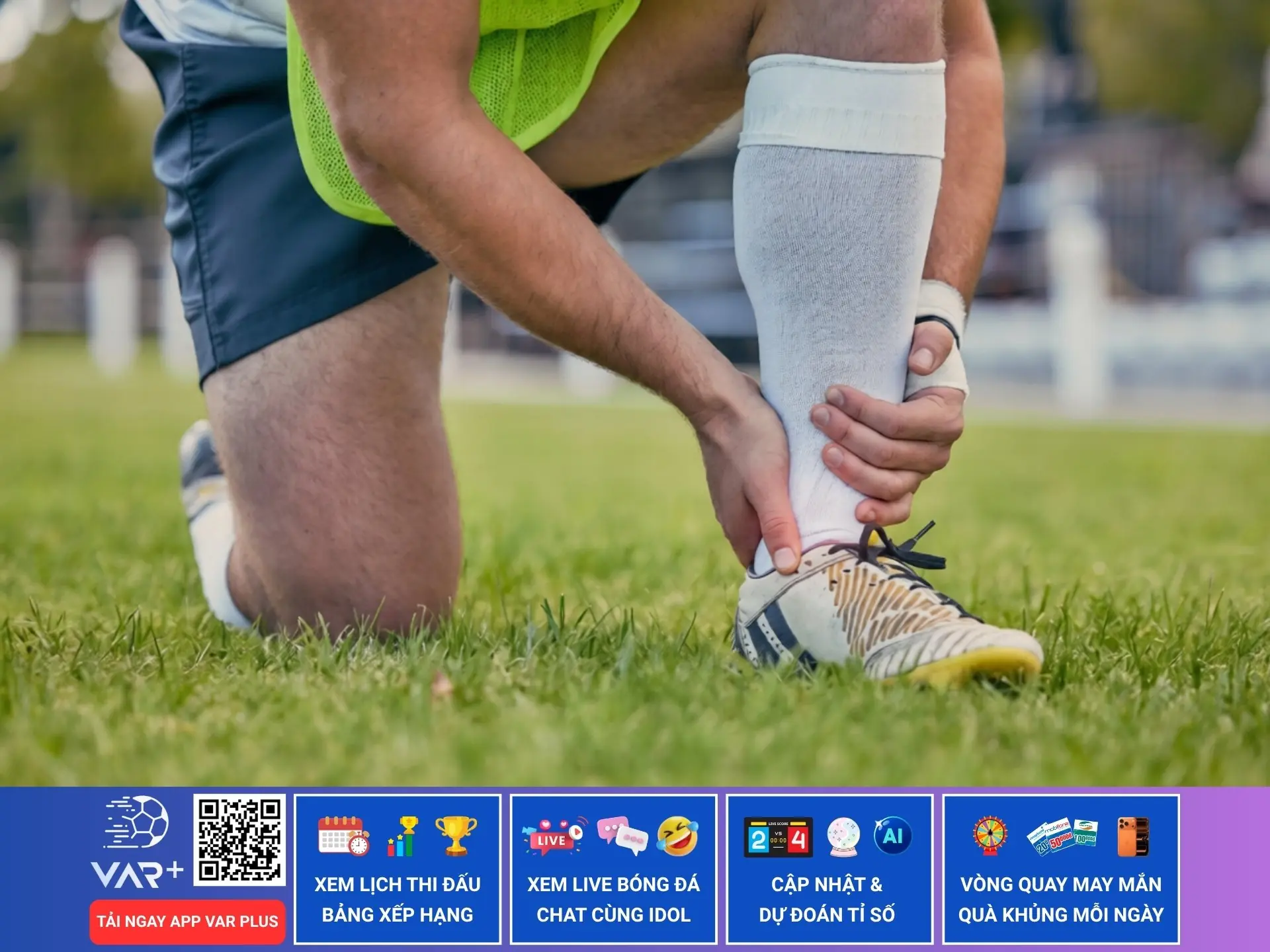 Chấn thương cổ chân, cách phòng ngừa và phục hồi cho dân thể thao