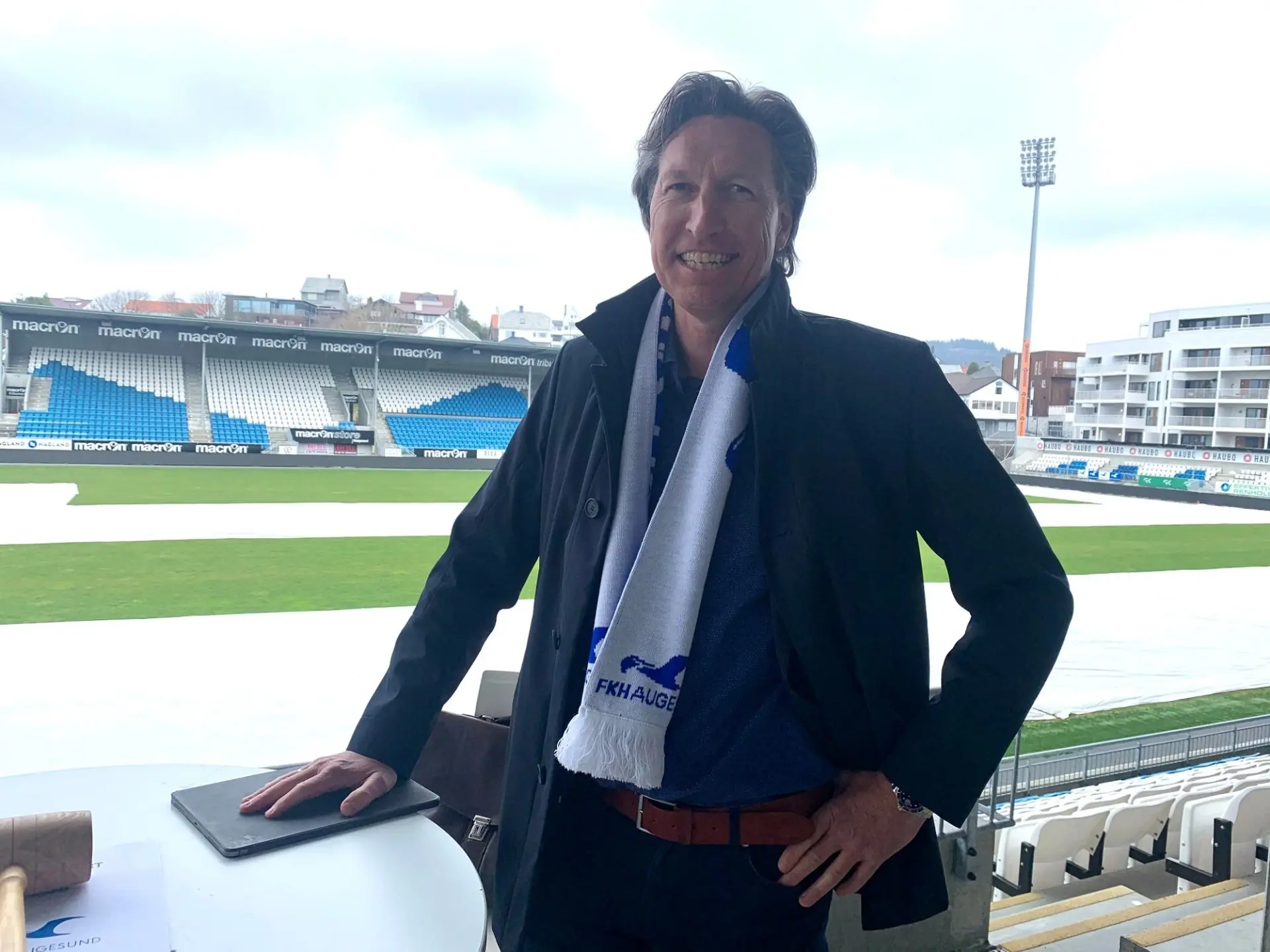 Câu lạc bộ bóng đá Haugesund, những con chim hải âu vùng Haugaland 2 Chủ tịch của câu lạc bộ bóng đá Haugesund là ông Leif Helge Kaldheim