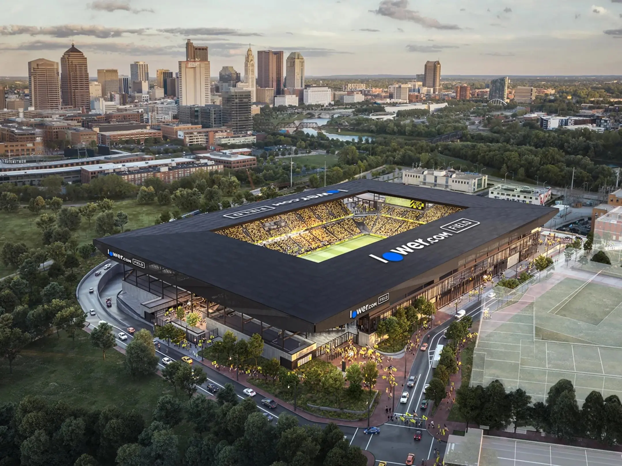 Sân nhà của câu lạc bộ bóng đá Columbus Crew là sân vận động ScottsMiracle-Gro Field 