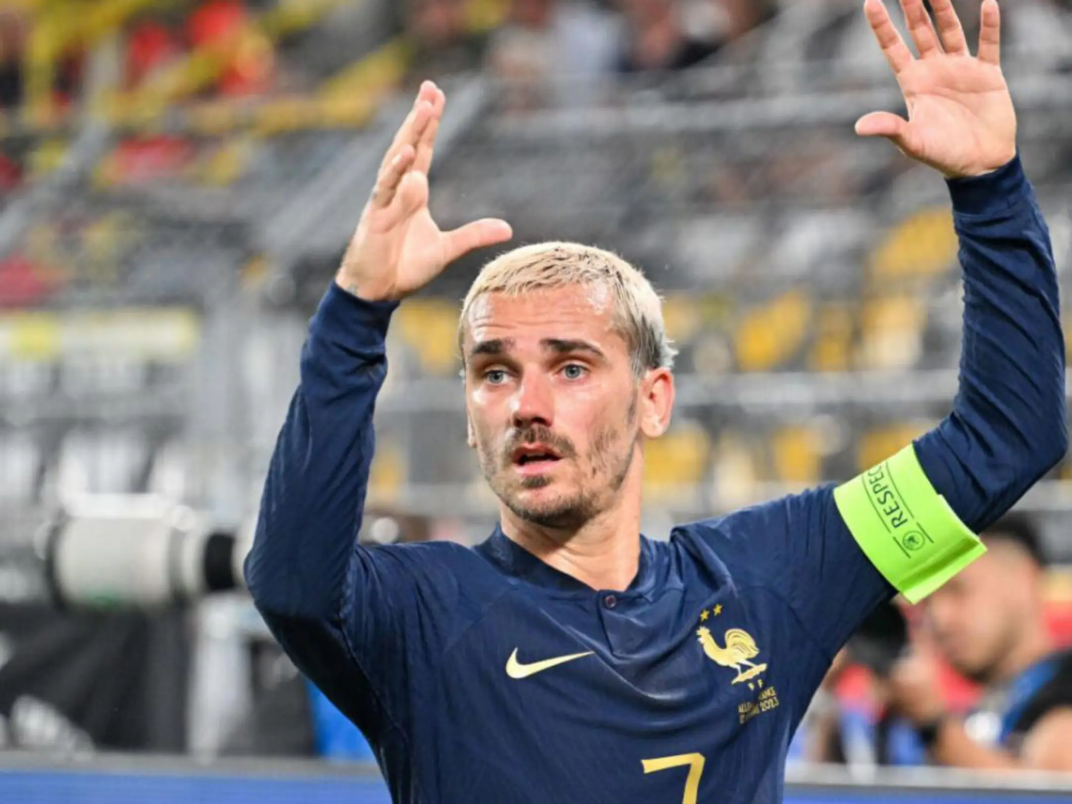 Antoine Griezmann – dù đá hộ công vẫn có được 44 bàn cho đội tuyển