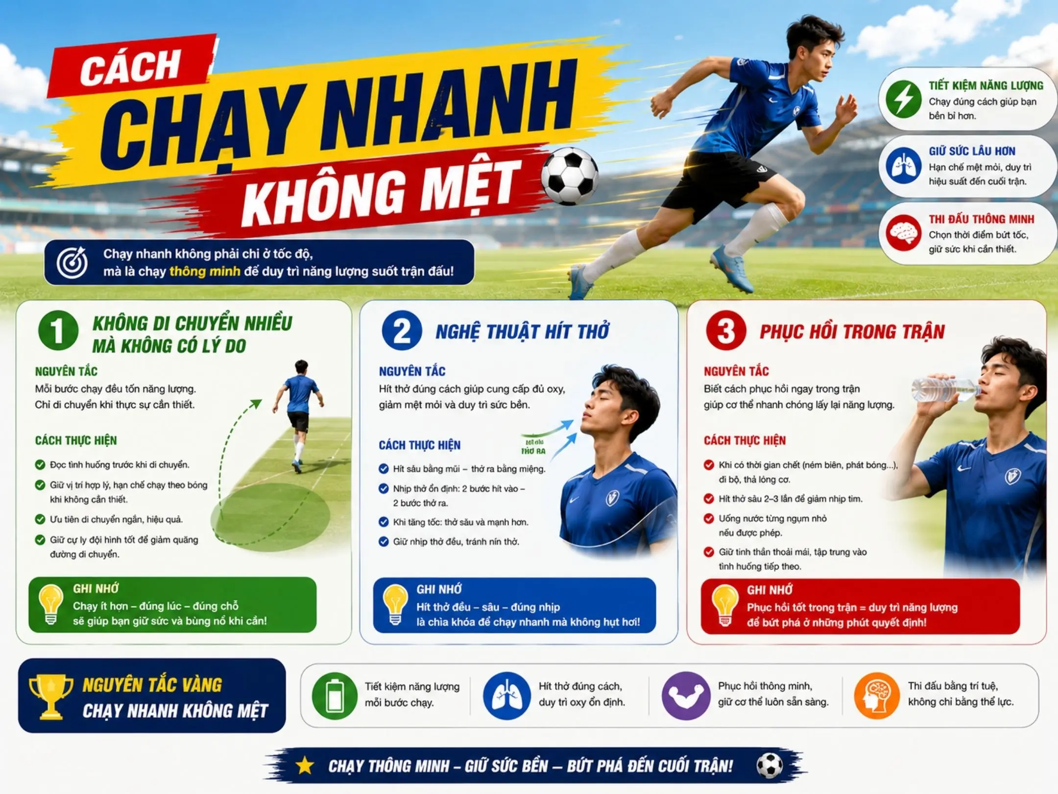 Cách Chạy Nhanh Không Mệt