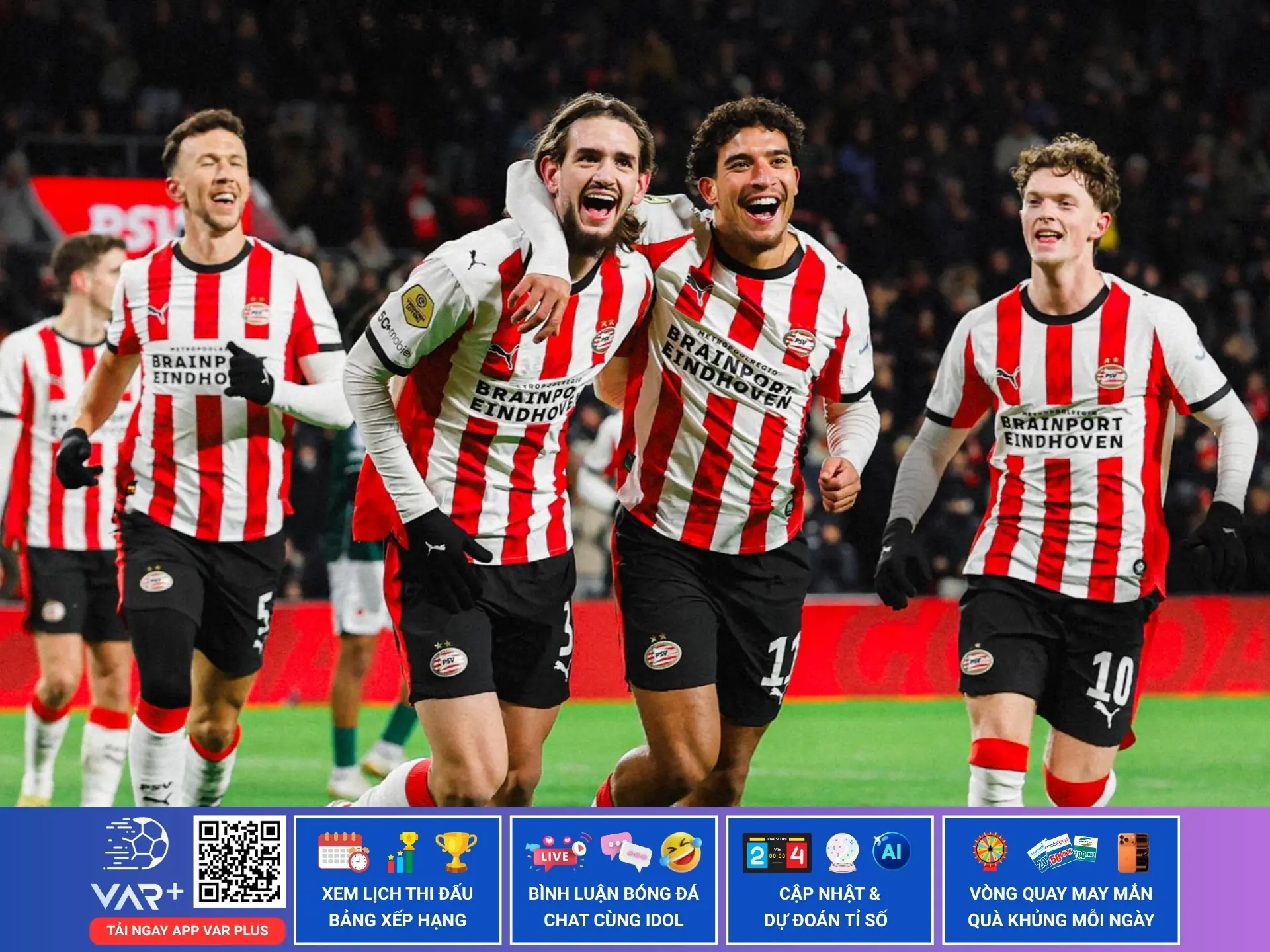 Câu lạc bộ bóng đá PSV Eindhoven: hành trình của một thế lực bóng đá 1 Câu lạc bộ bóng đá PSV Eindhoven: hành trình của một thế lực bóng đá