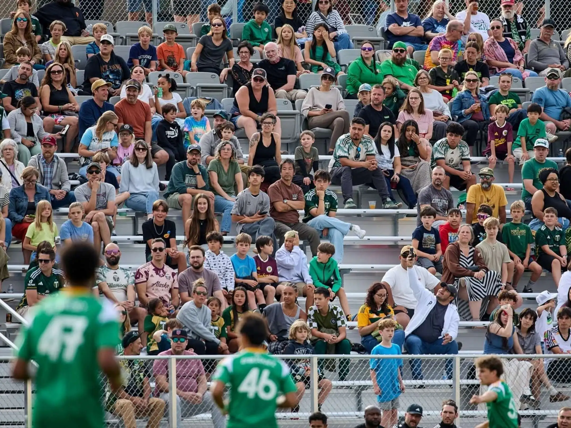 Các cổ động viên cuồng nhiệt của câu lạc bộ Portland Timbers 2