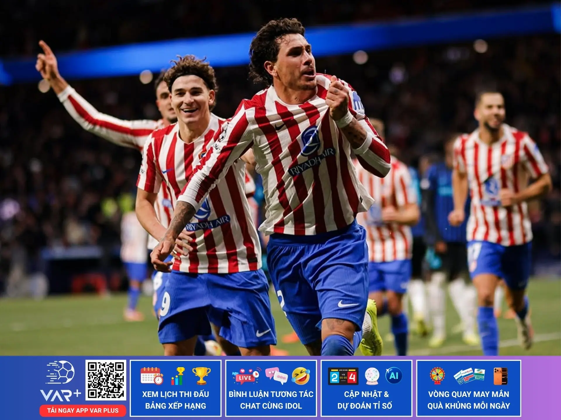 Câu lạc bộ bóng đá Atlético de Madrid: sắc đỏ kiên cường giữa lòng thủ đô