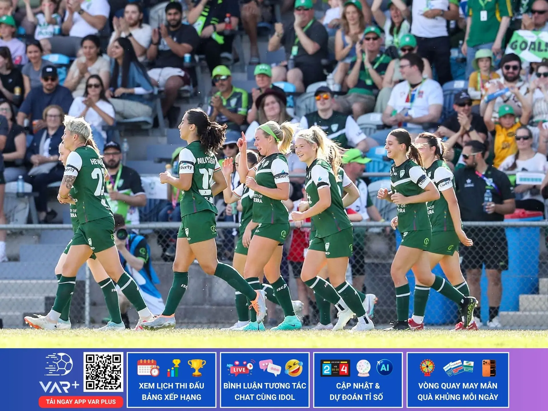 Câu lạc bộ bóng đá Canberra United FC: Hành trình của niềm tự hào bóng đá nữ thủ đô Australia