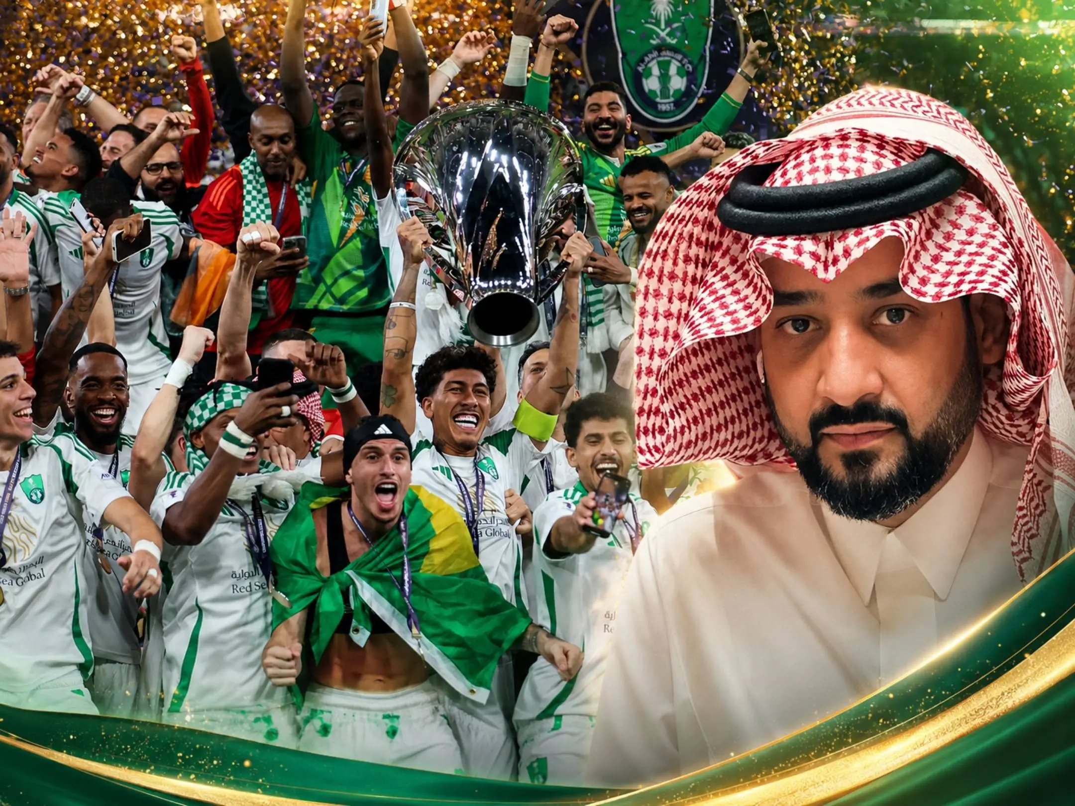 Chủ tịch của câu lạc bộ bóng đá Al Ahli là Khaled Ahmed AlGhamdi