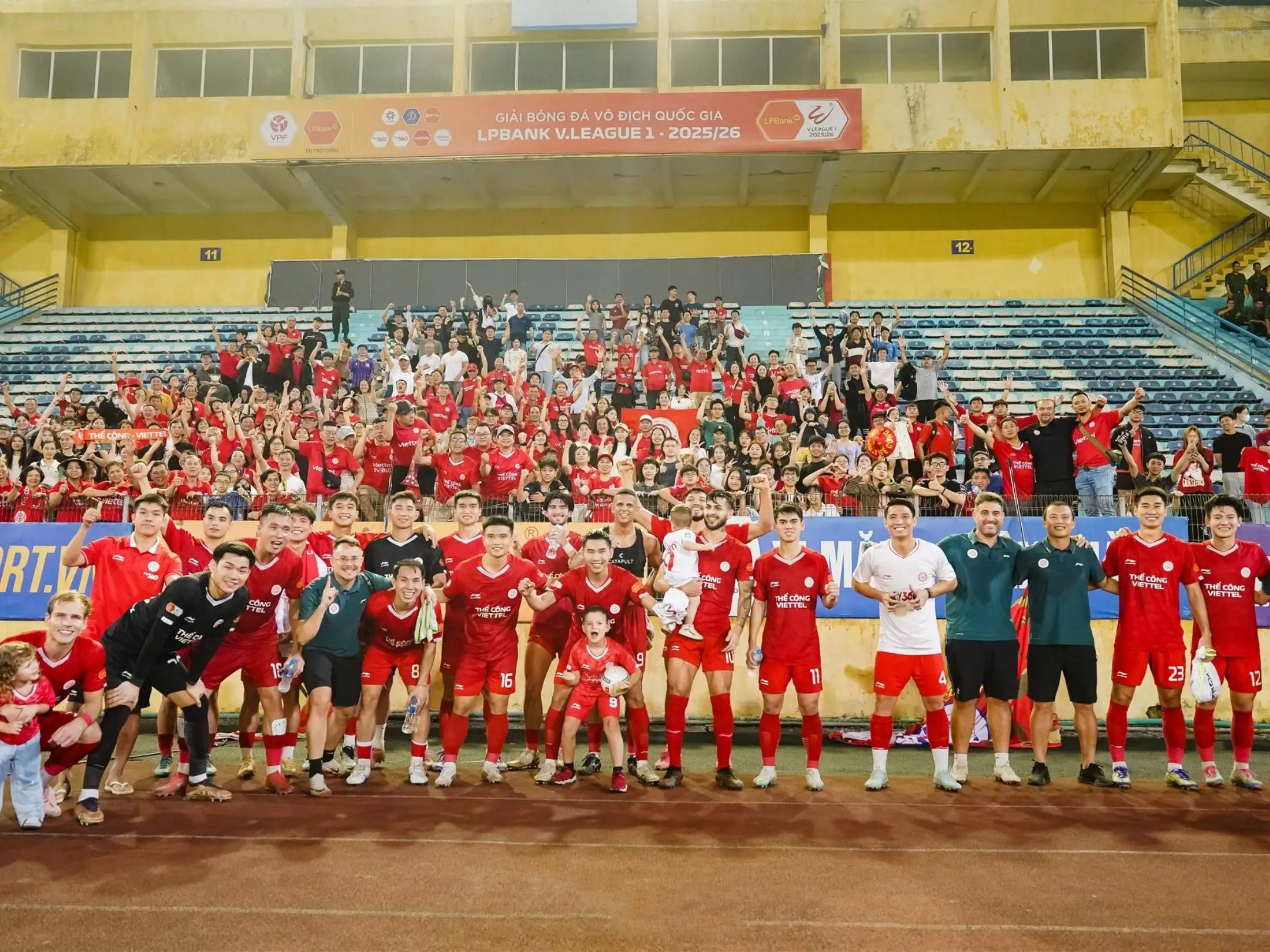 Câu lạc bộ bóng đá Thể Công – Viettel 2026: khôi phục lịch sử vẻ vang 7 Cổ động viên Thể Công – Viettel luôn bên cạnh cổ vũ đội bóng thân yêu