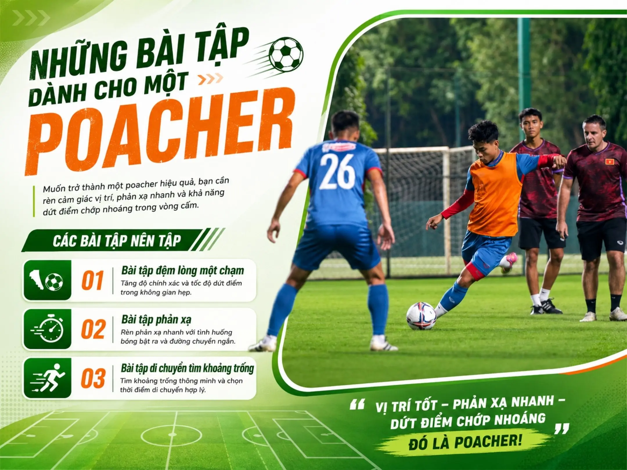 Những bài tập dành cho một Poacher