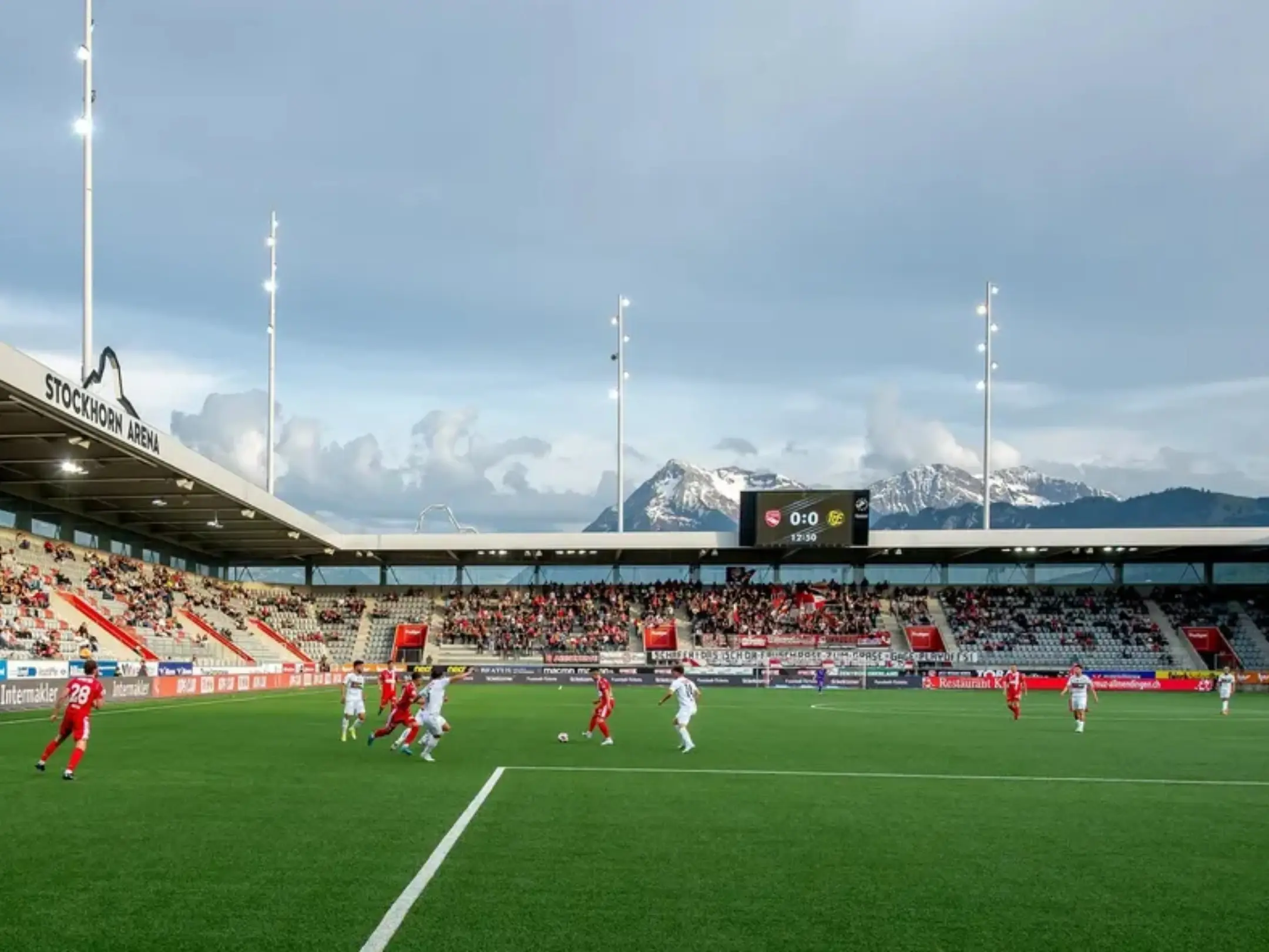Câu lạc bộ bóng đá Thun: Câu chuyện cổ tích viết bằng lòng quả cảm bên Stockhorn Arena 6 Quang cảnh bên trong sân vận động Stockhorn Arena