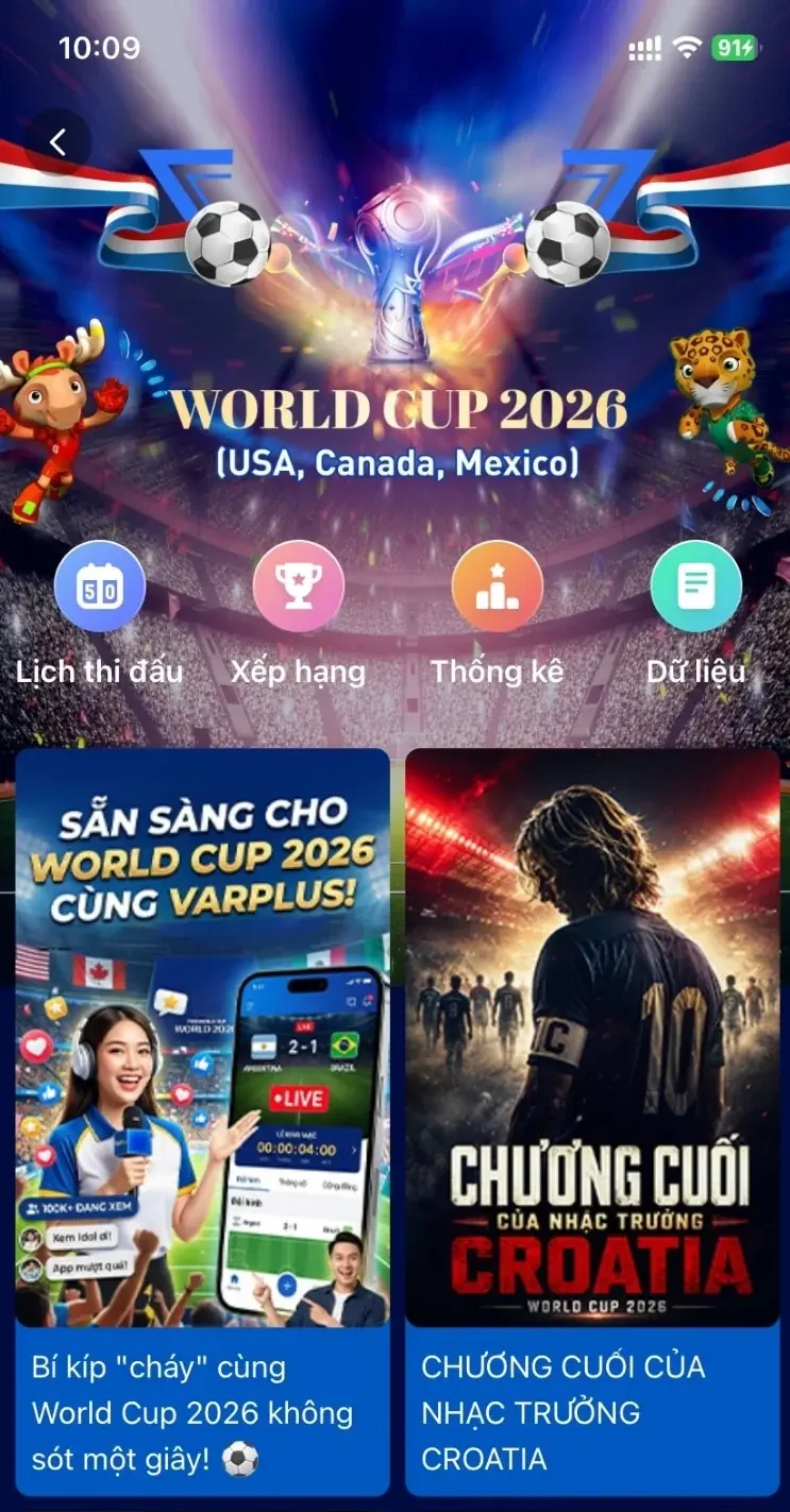 Kết Quả Các Trận Đấu World Cup 2026 3 Mục video nhận định và giải trí về World Cup 2026 trên VAR Plus