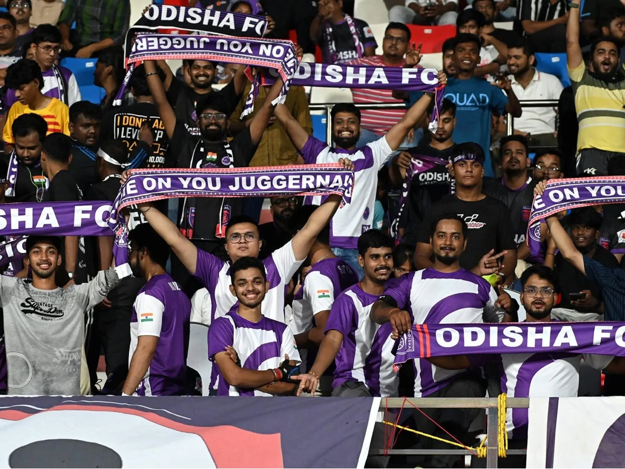 Khát vọng vươn lên của câu lạc bộ bóng đá Odisha: giữ lửa giữa mùa giải nhiều thử thách 5 Các cổ động viên cuồng nhiệt của câu lạc bộ bóng đá Odisha