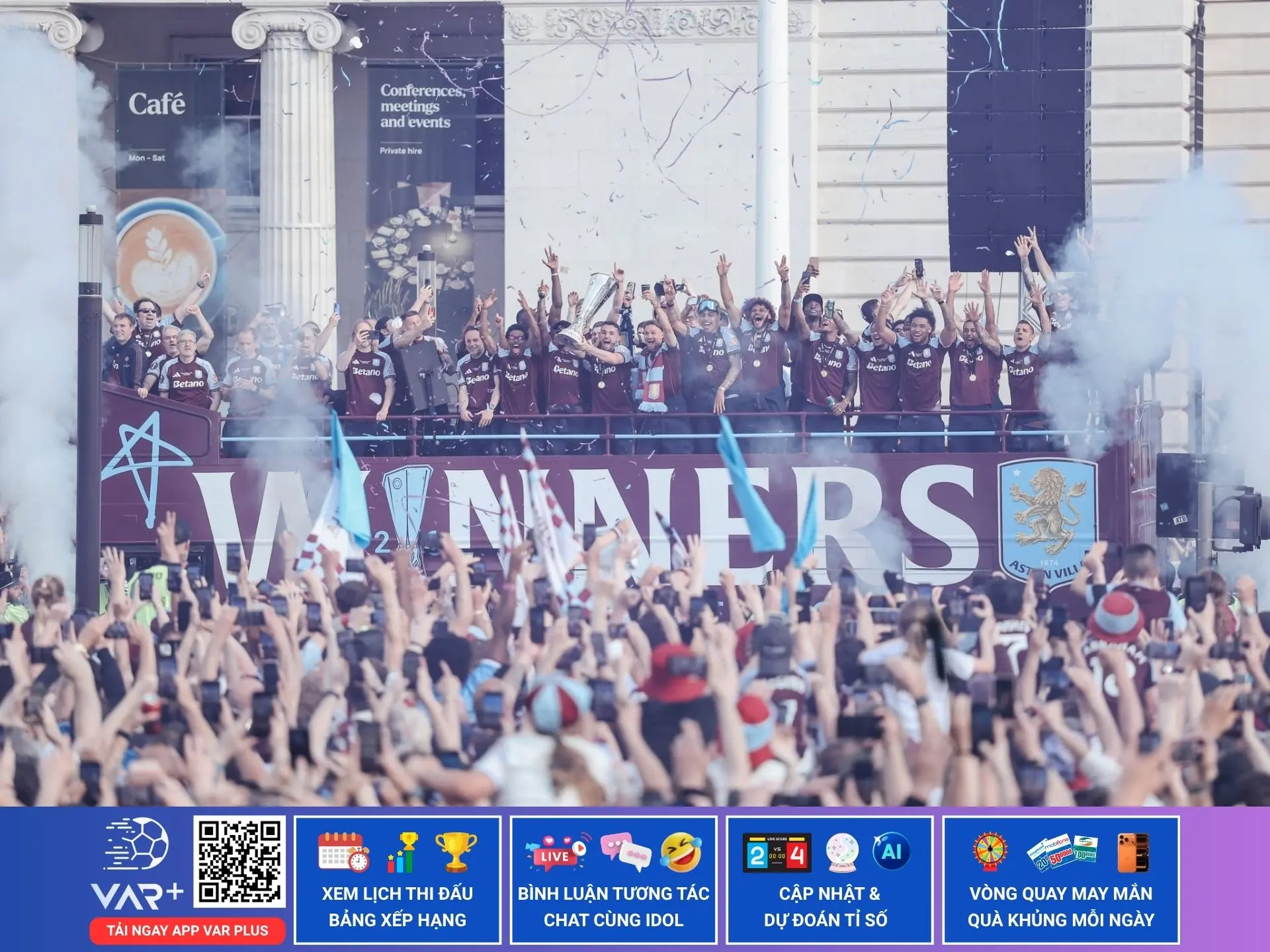 Câu lạc bộ bóng đá Aston Villa: Tượng đài thức giấc 1 Câu lạc bộ bóng đá Aston Villa: Tượng đài thức giấc