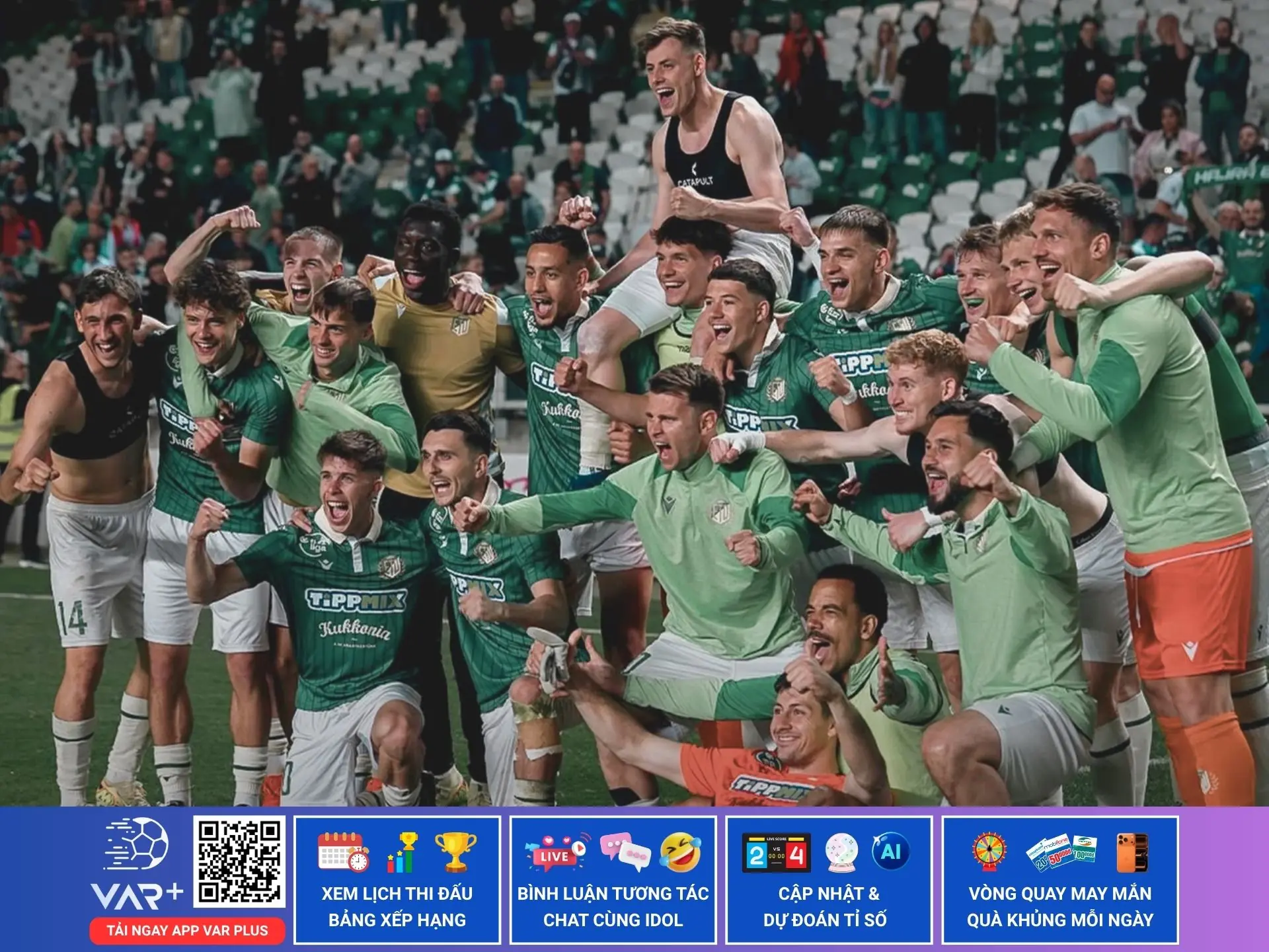 Câu lạc bộ bóng đá Győri ETO FC năm 2026: sống trong men say vô địch 1 Câu lạc bộ bóng đá Győri ETO FC năm 2026: sống trong men say vô địch